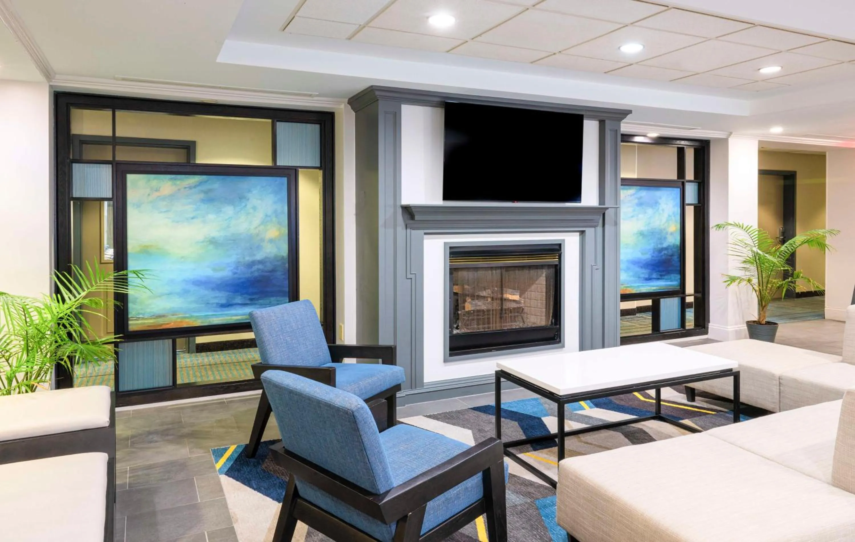 Lobby or reception in Hyatt House Herndon/Reston