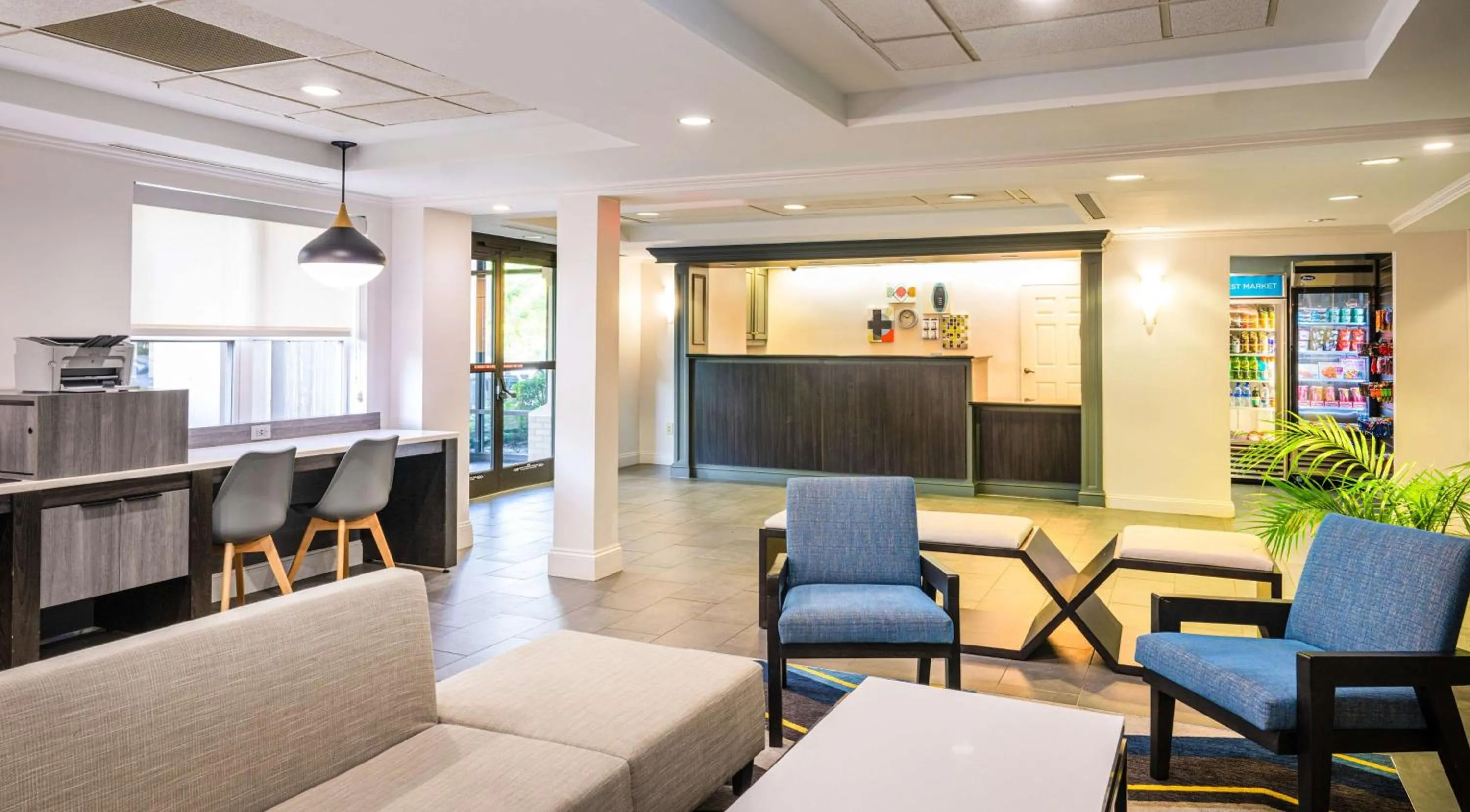 Lobby or reception in Hyatt House Herndon/Reston