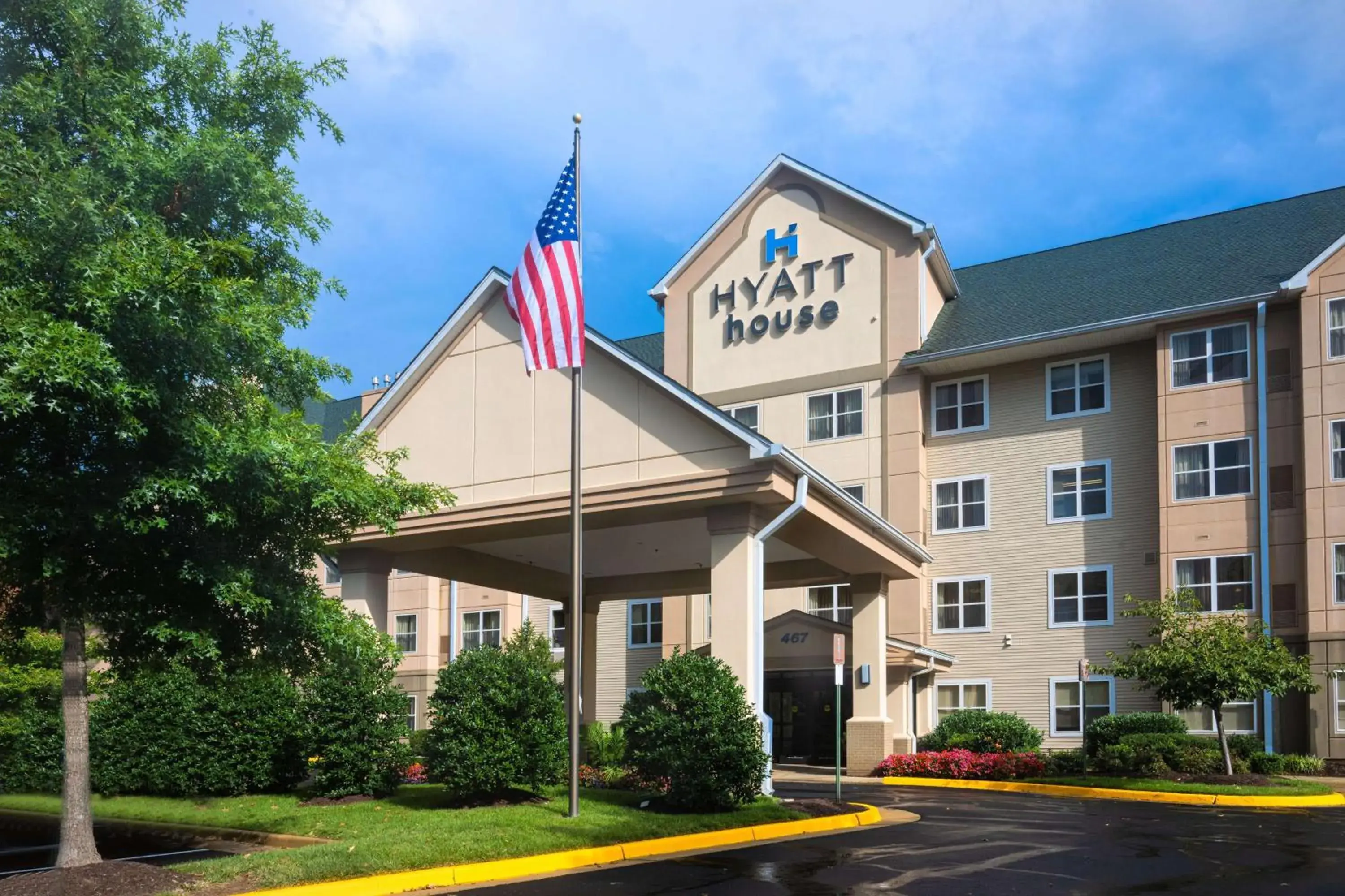 Property building in Hyatt House Herndon/Reston Property building in Hyatt House Herndon/Reston