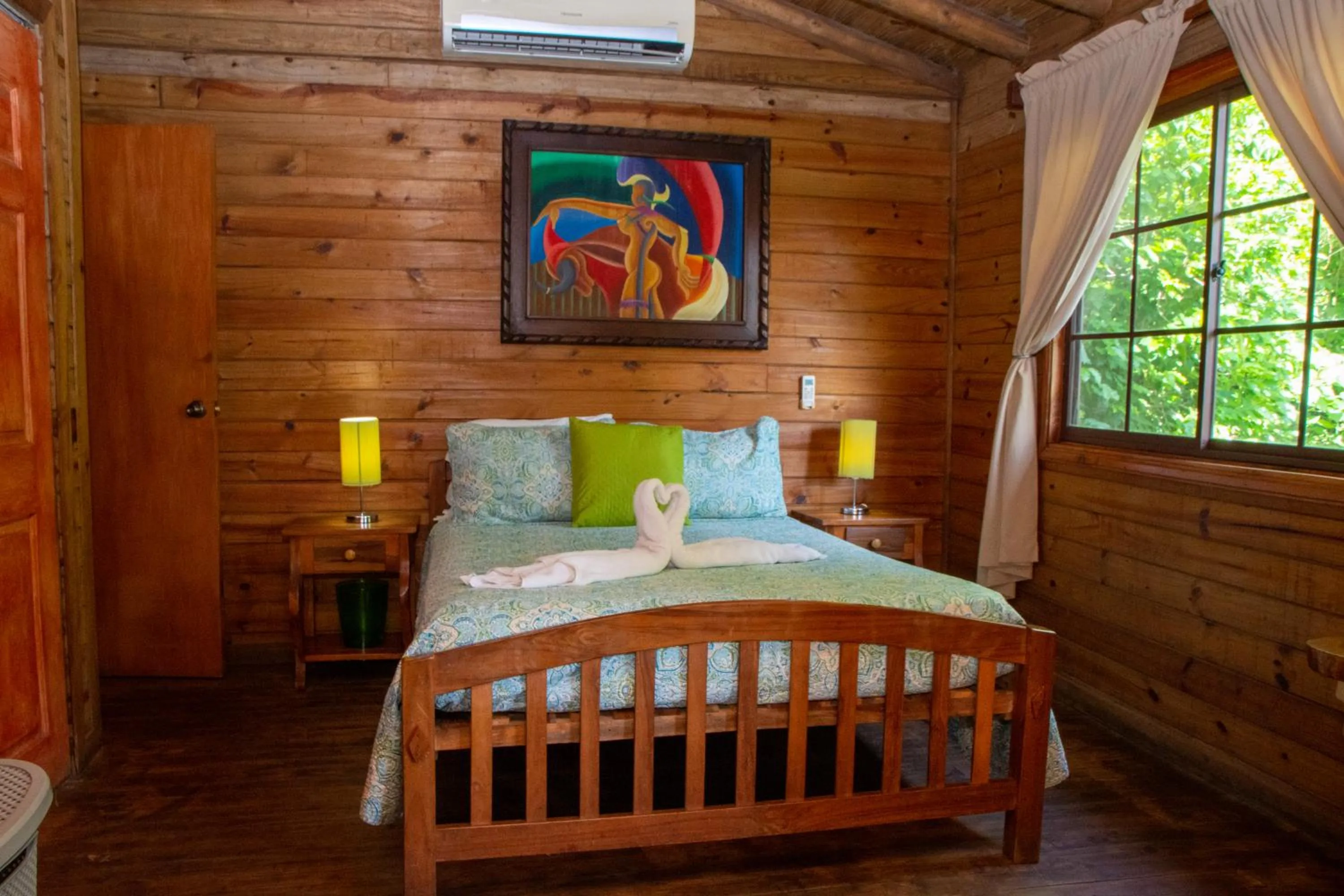 Bedroom, Bed in Las Cabañas Encantadas de Nindirí