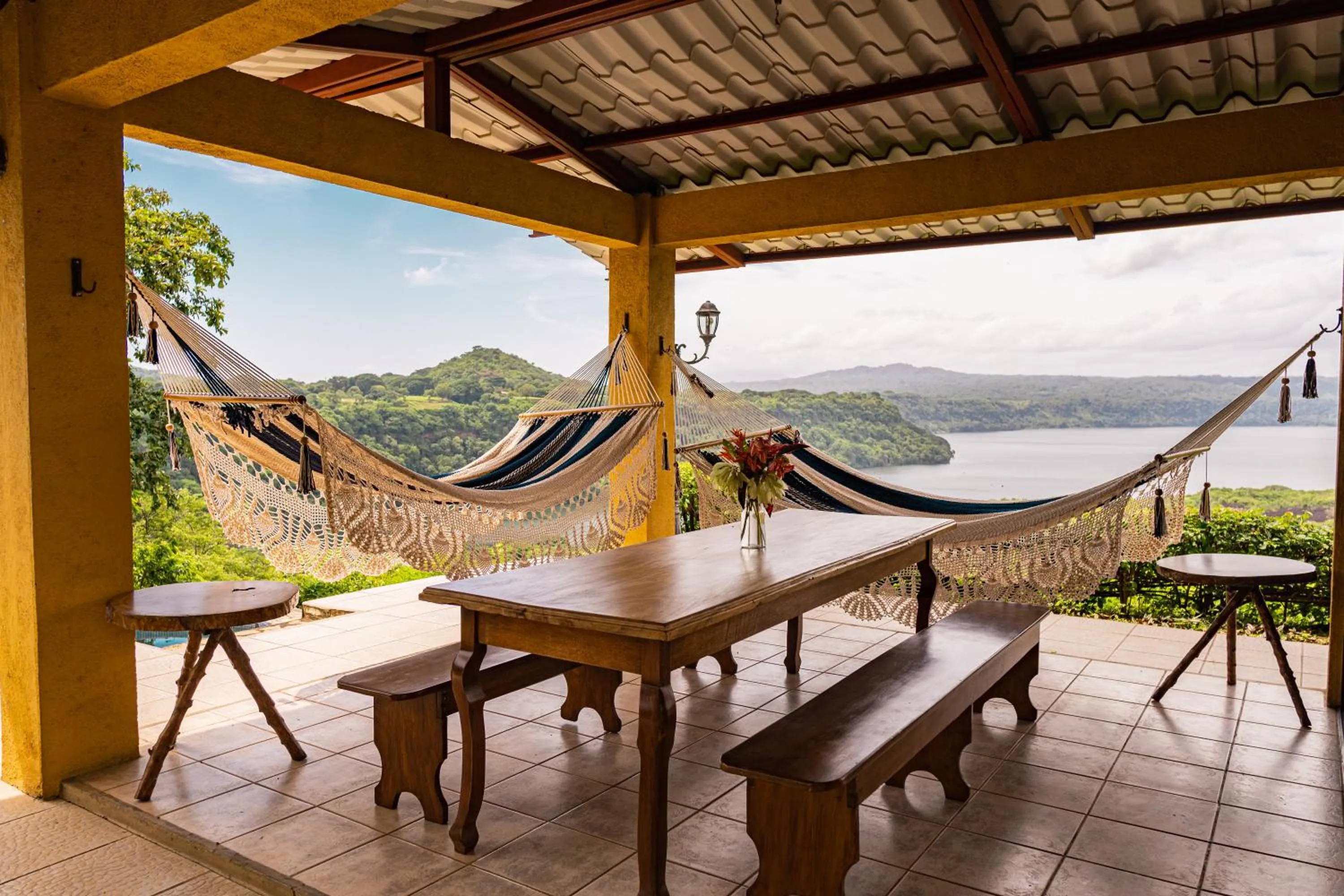 View (from property/room) in Las Cabañas Encantadas de Nindirí