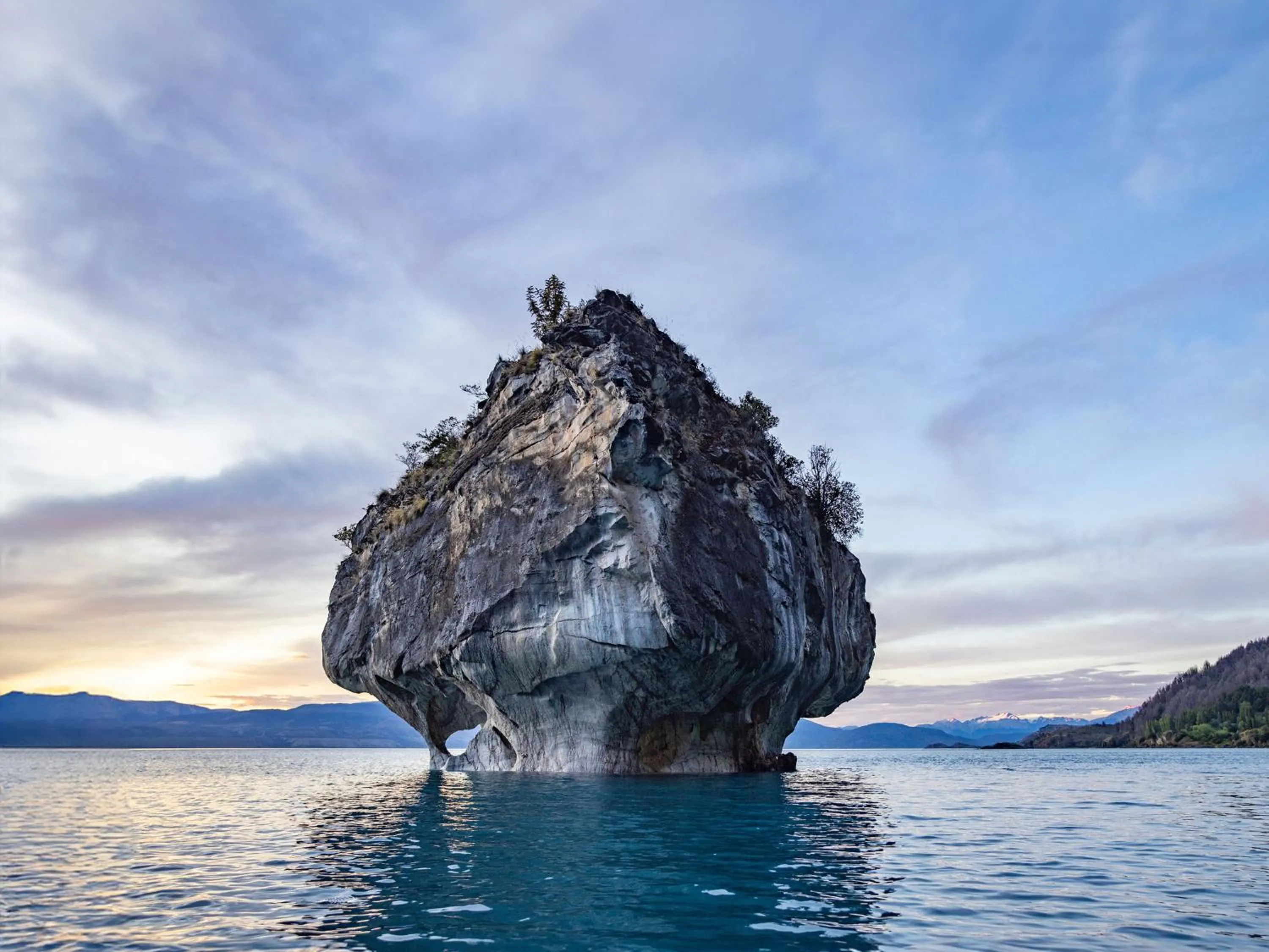 Natural landscape in Loberias Del Sur