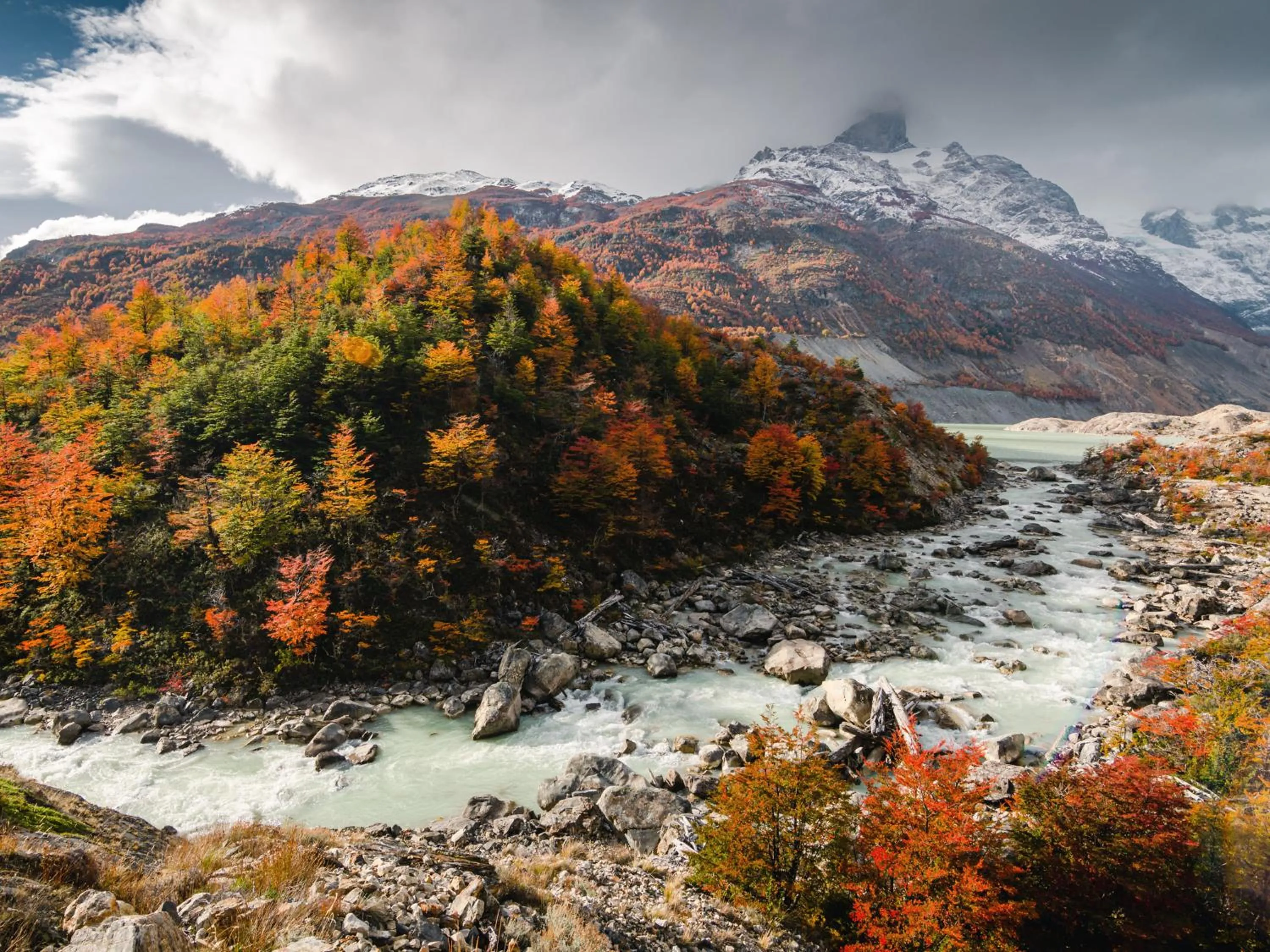 Natural landscape in Loberias Del Sur