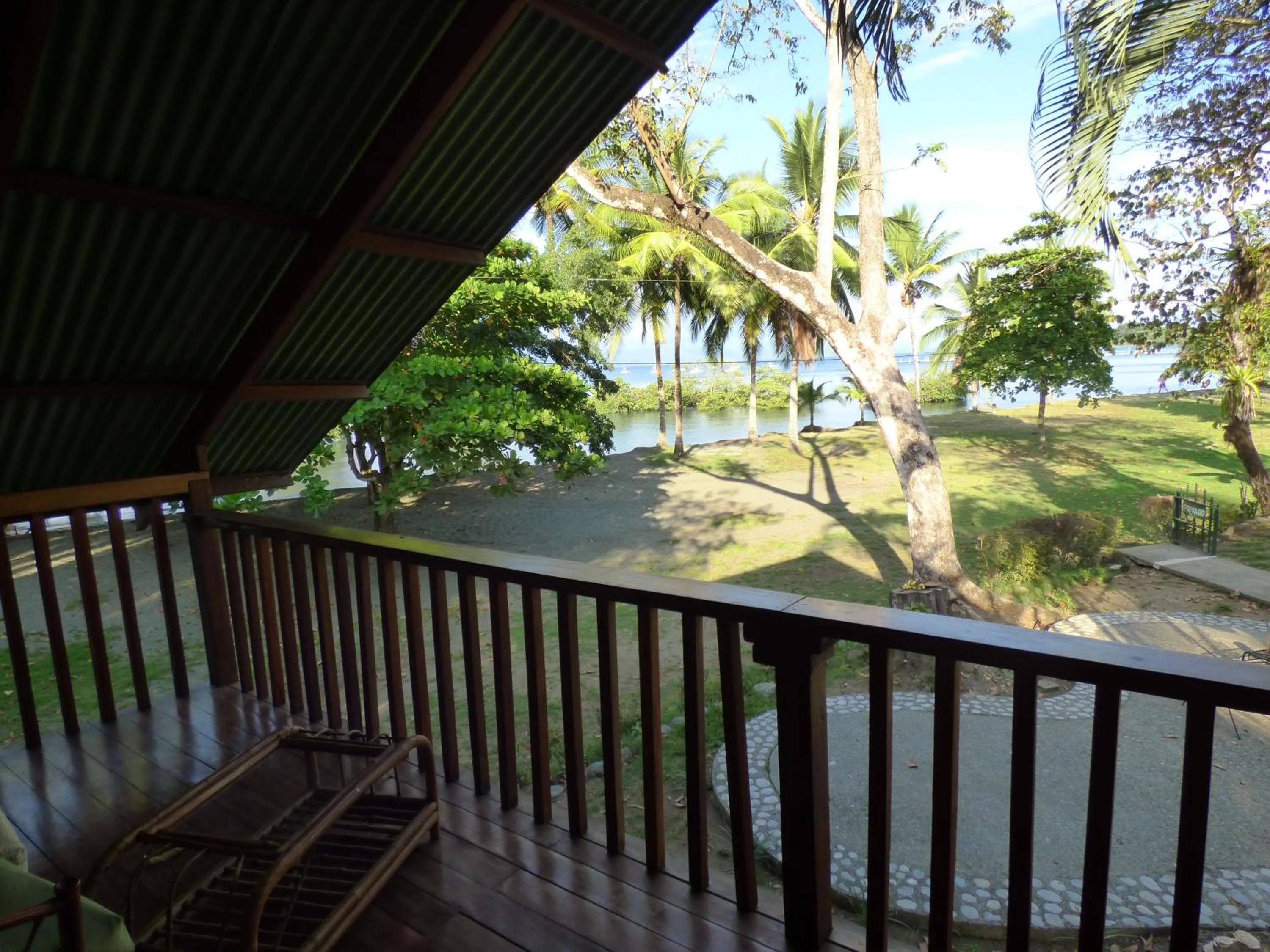 On site in Corcovado Beach Lodge