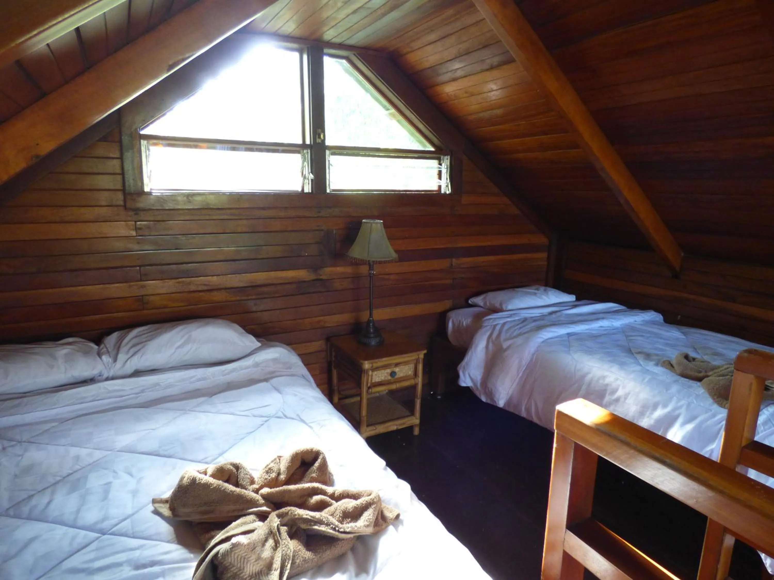 Decorative detail, Bed in Corcovado Beach Lodge