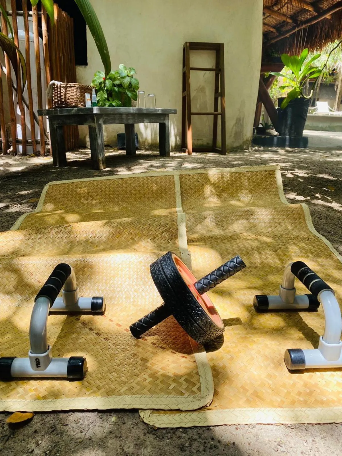 Fitness centre/facilities in Holbox Deluxe Apartments