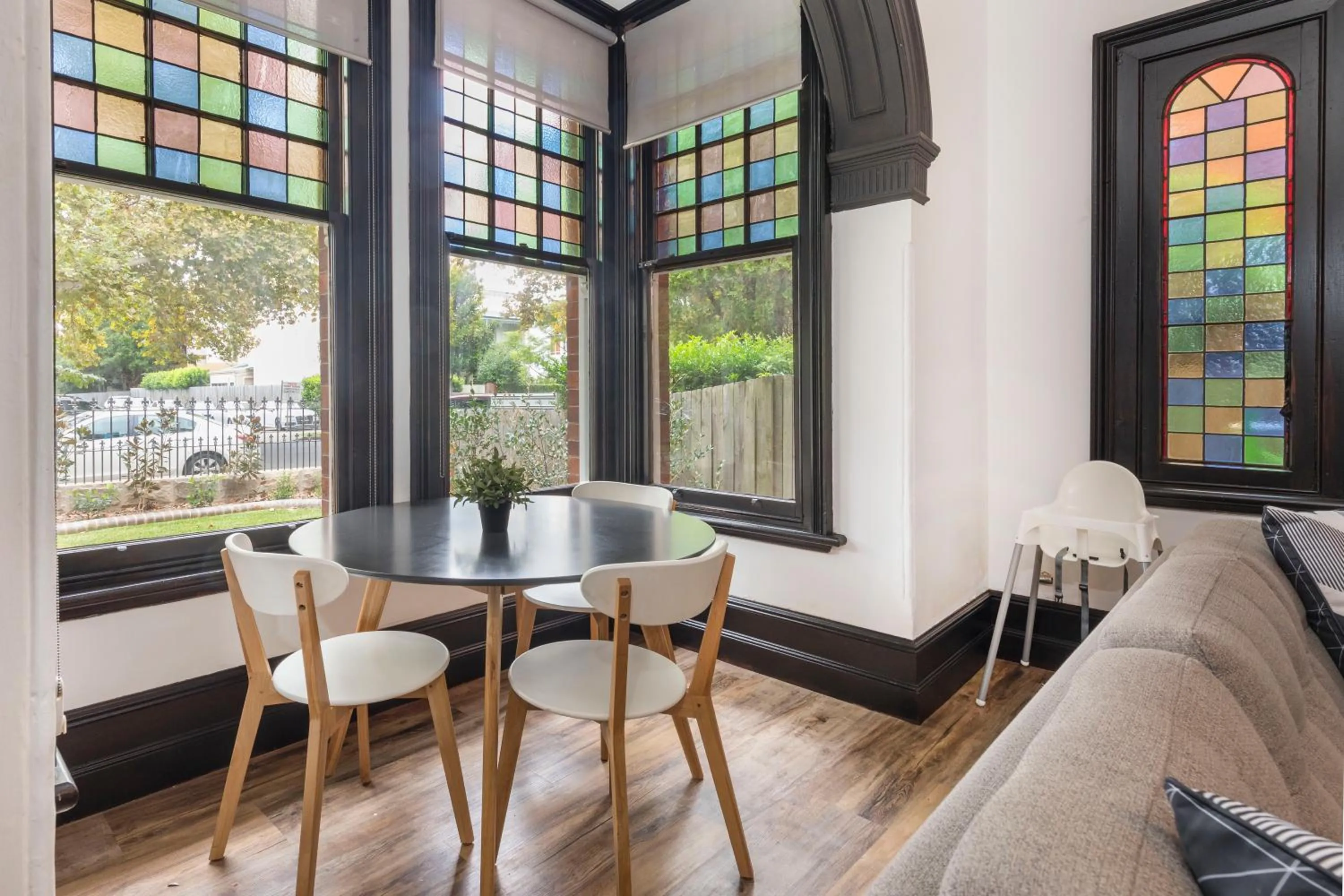 Living room in Dalziel Lodge