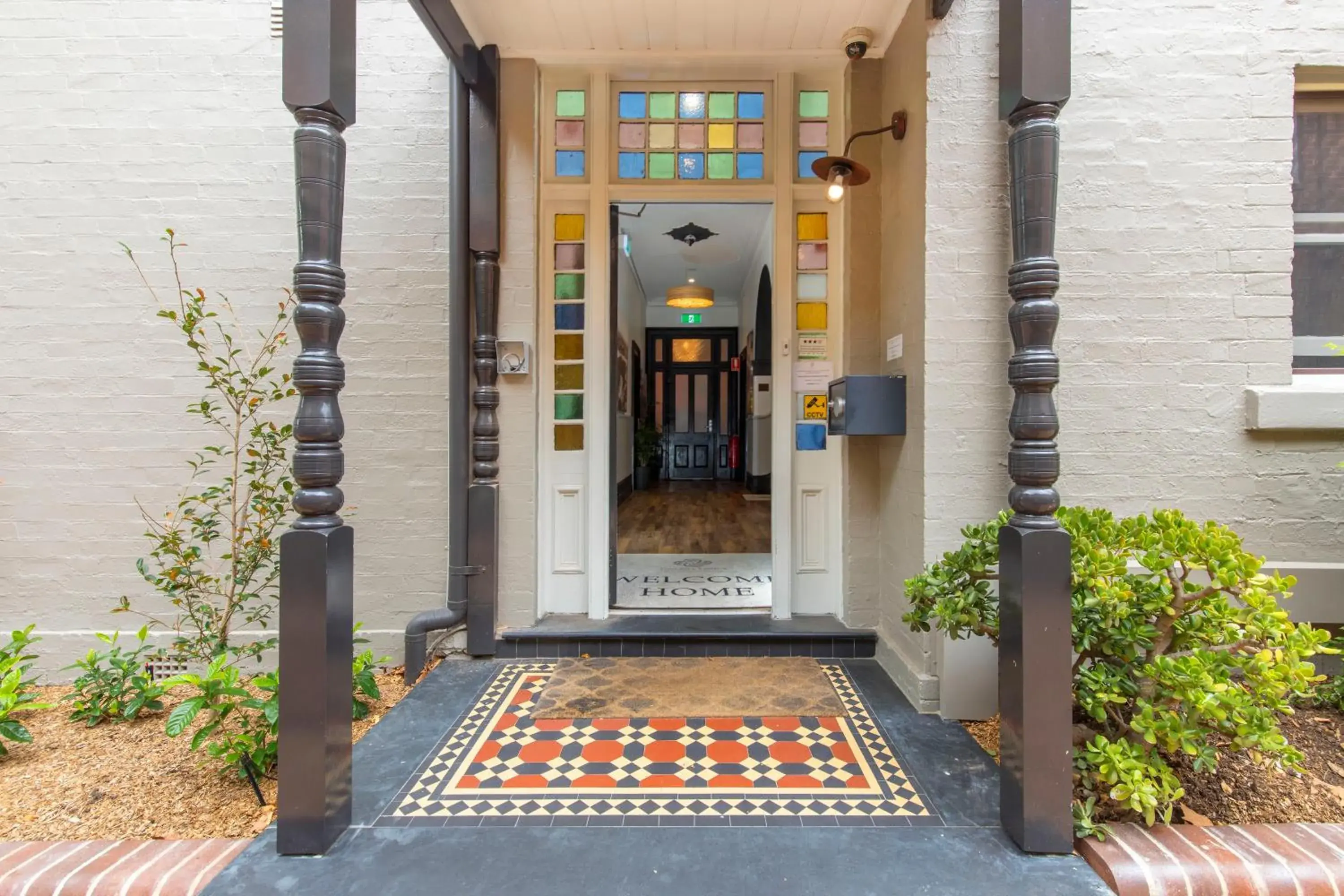 Facade/entrance in Dalziel Lodge Facade/entrance in Dalziel Lodge