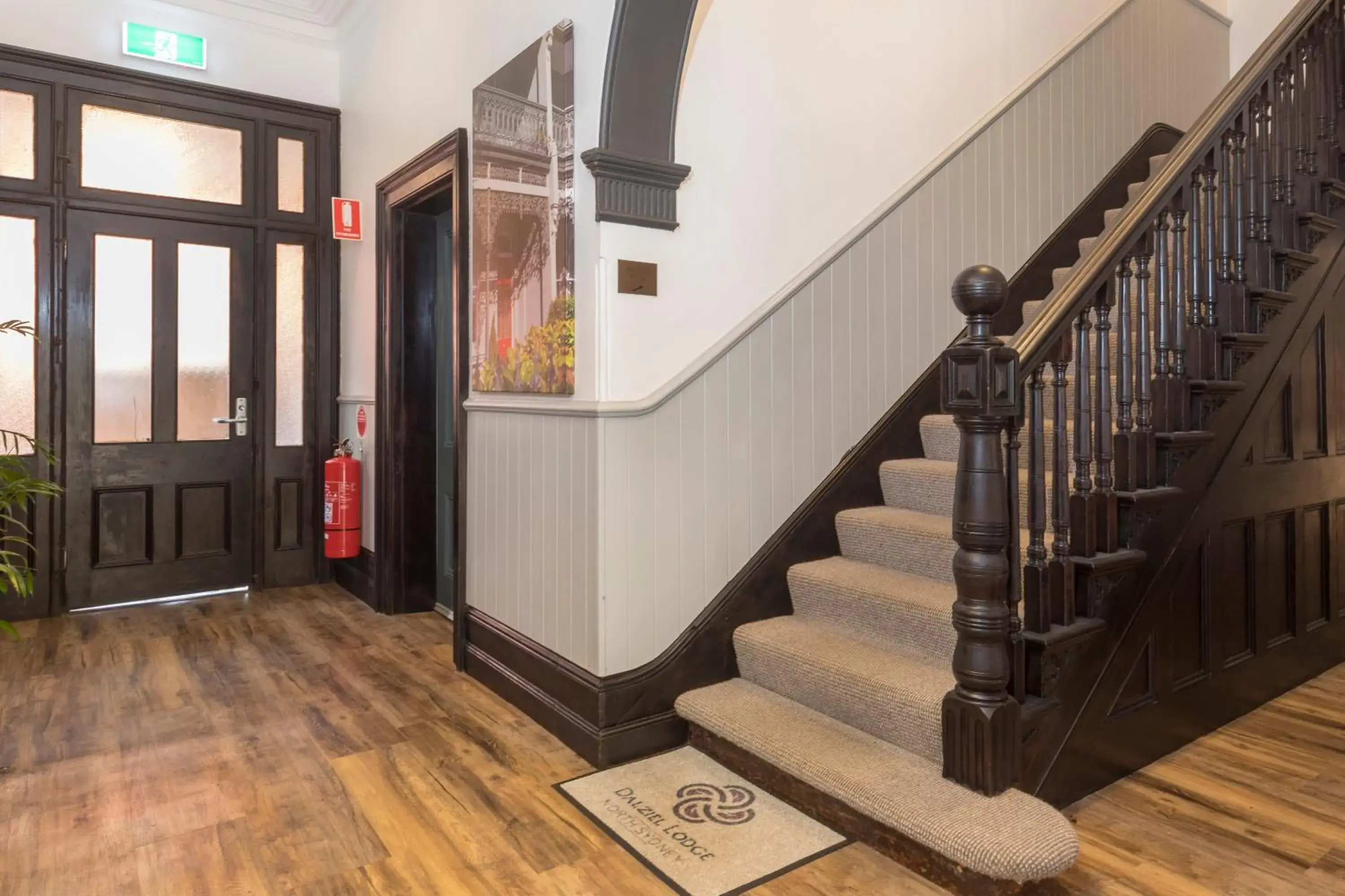 Lobby or reception in Dalziel Lodge Lobby or reception in Dalziel Lodge