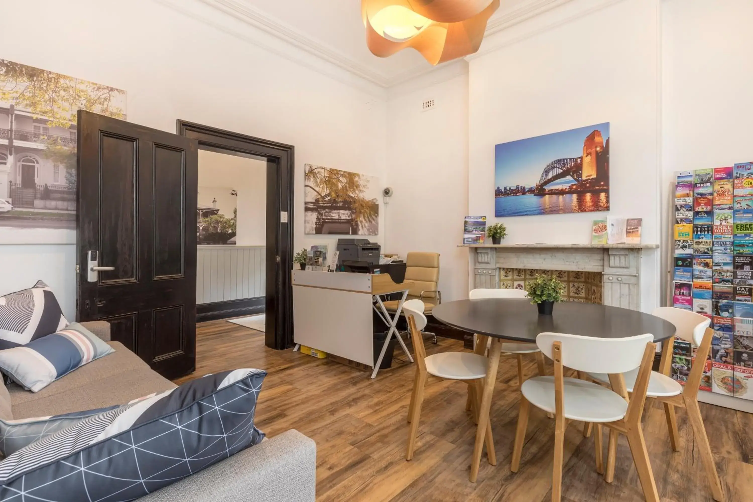 Living room in Dalziel Lodge Living room in Dalziel Lodge