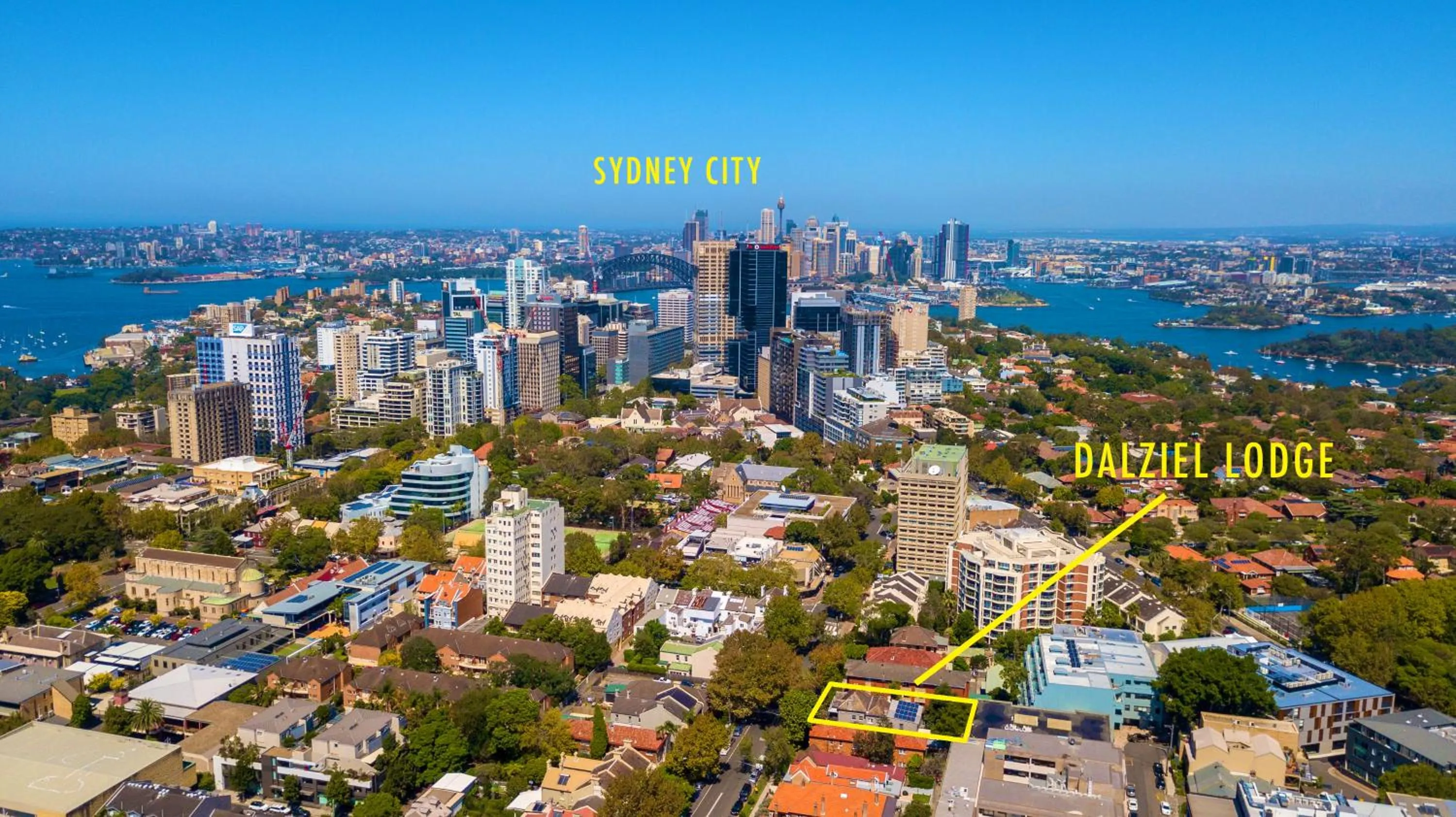 Location in Dalziel Lodge