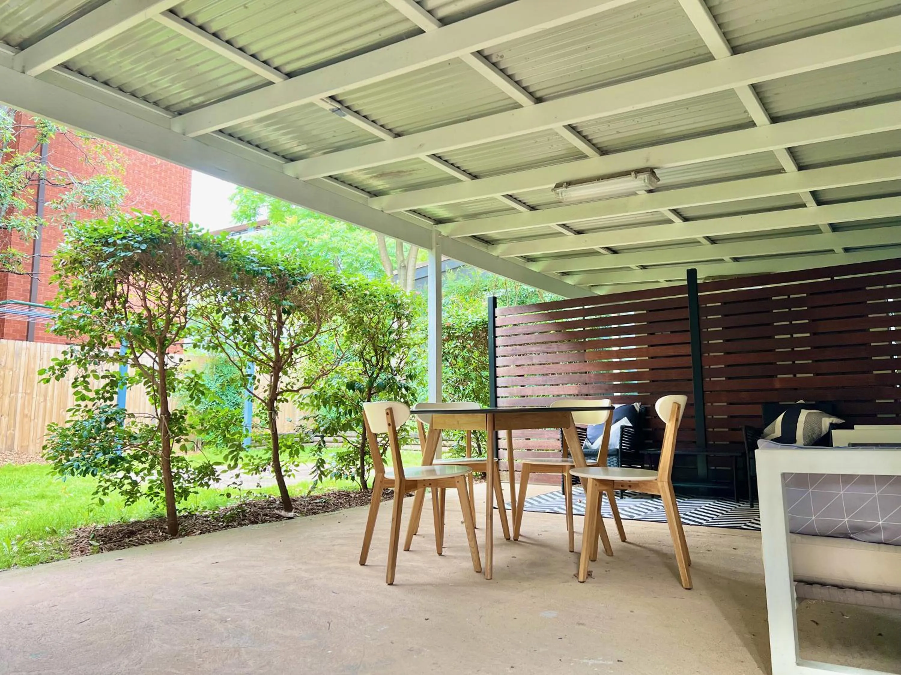 Garden in Dalziel Lodge