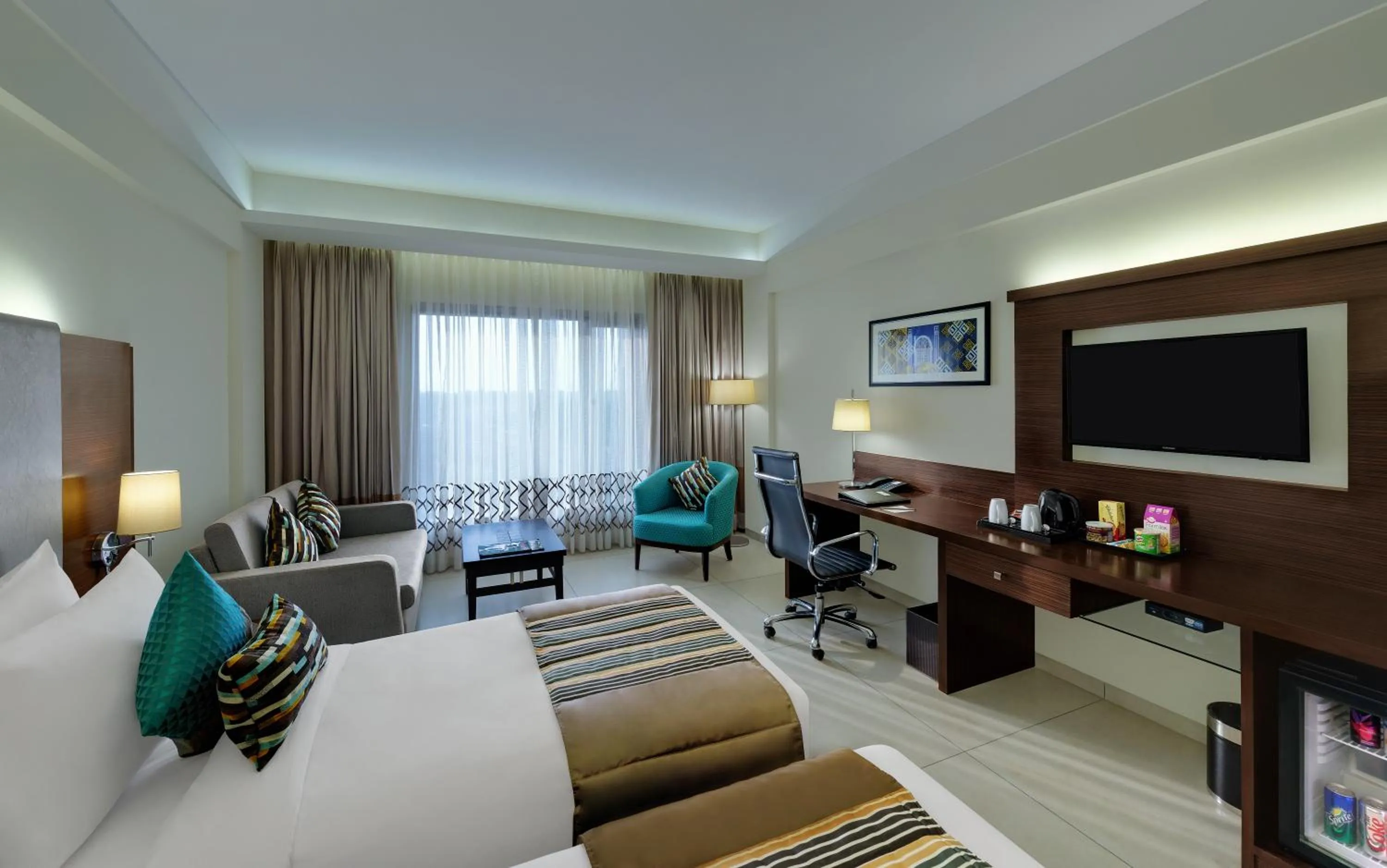 Photo of the whole room, Bed in The Fern Kadamba Hotel And Spa