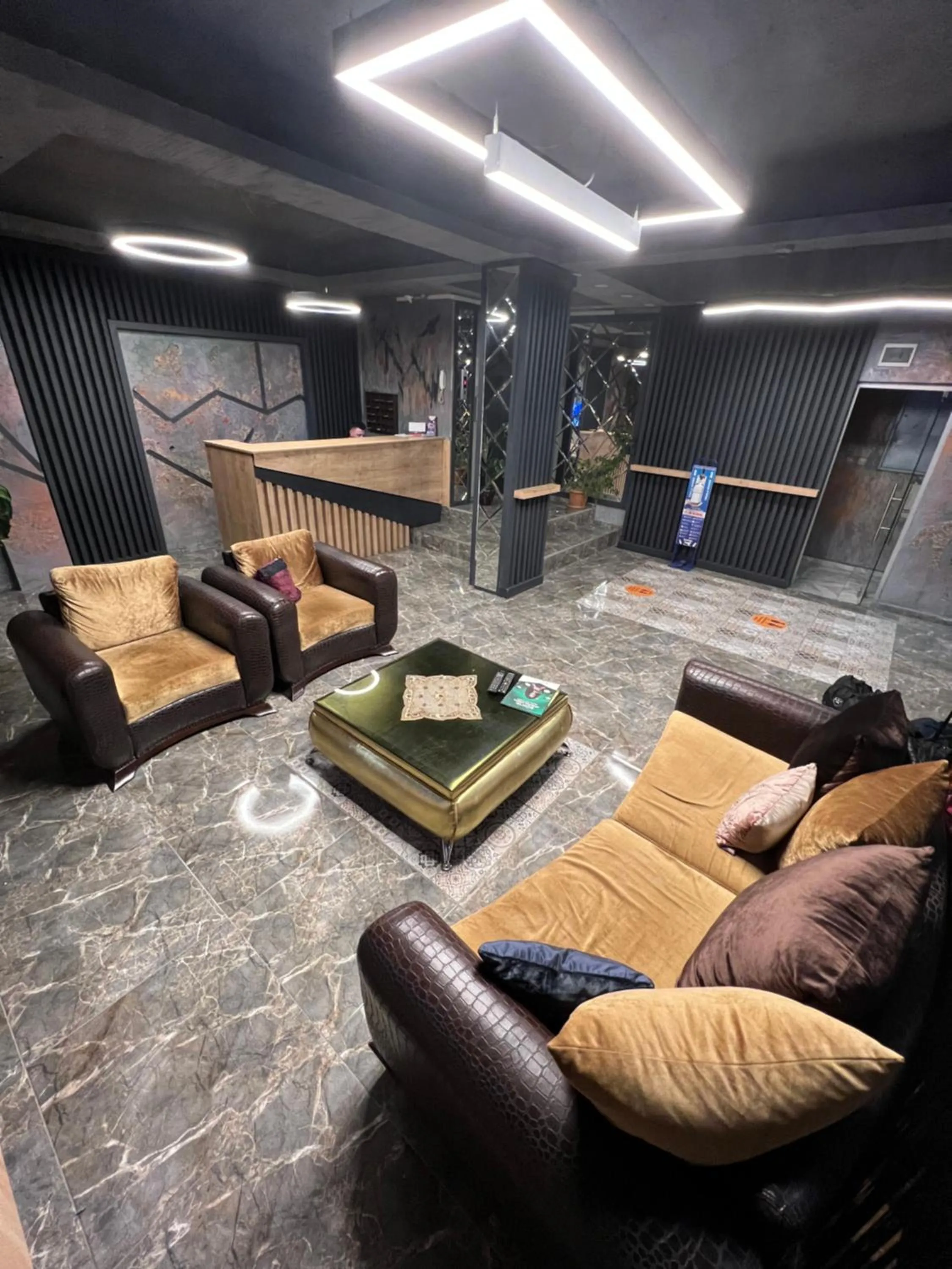 Lobby or reception in Orange Airport Hotel