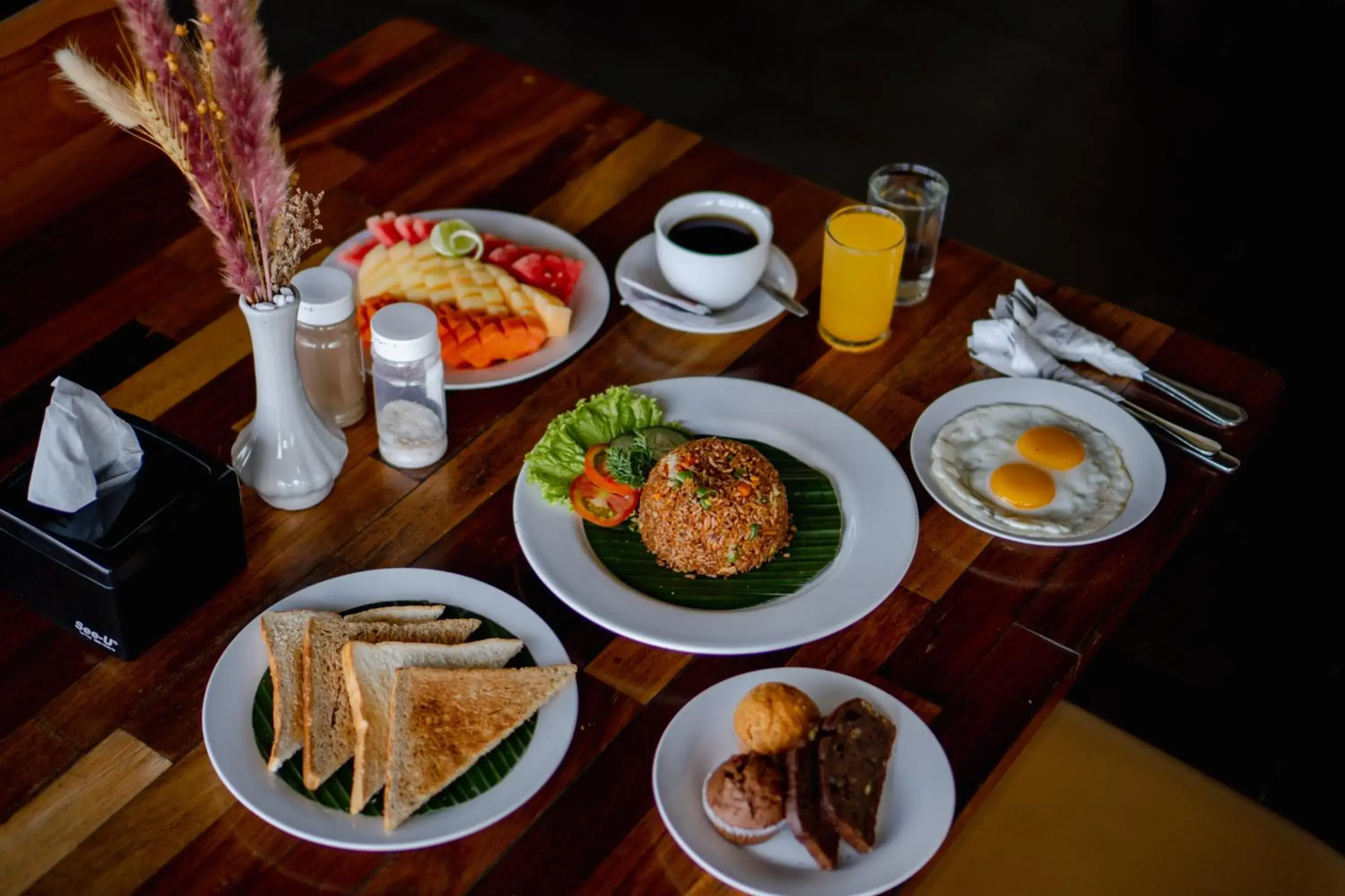 Breakfast in The Evitel Resort Ubud Breakfast in The Evitel Resort Ubud