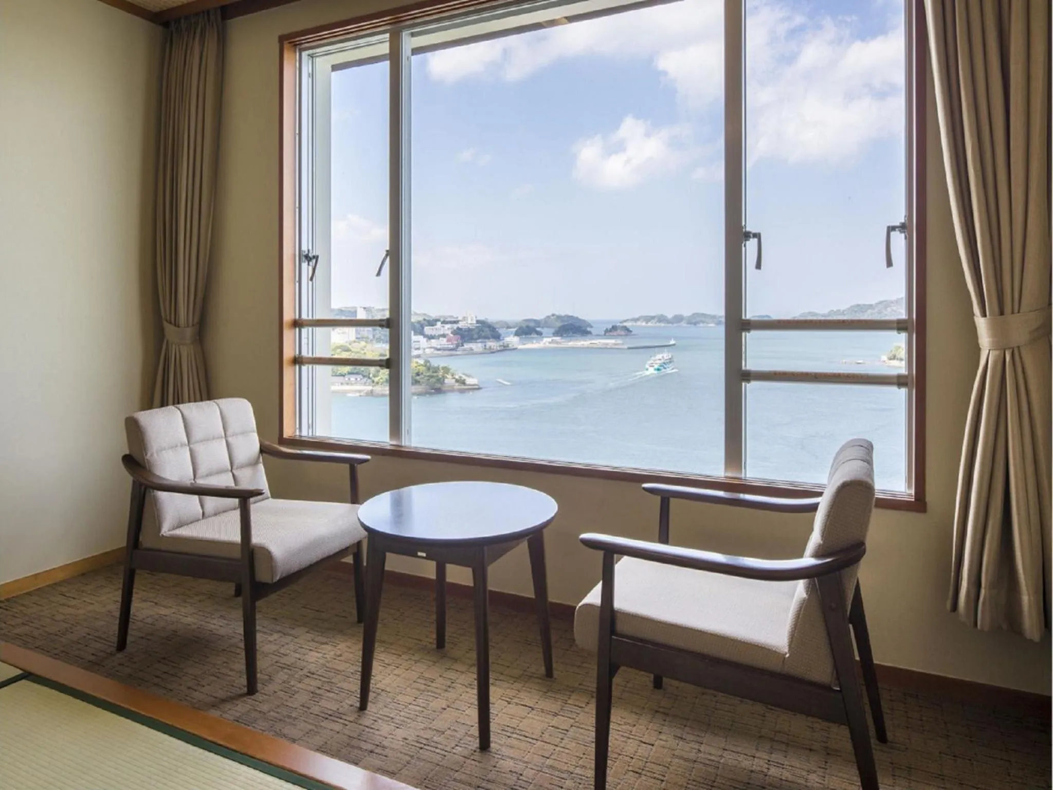 Sea view in Toba Seaside Hotel