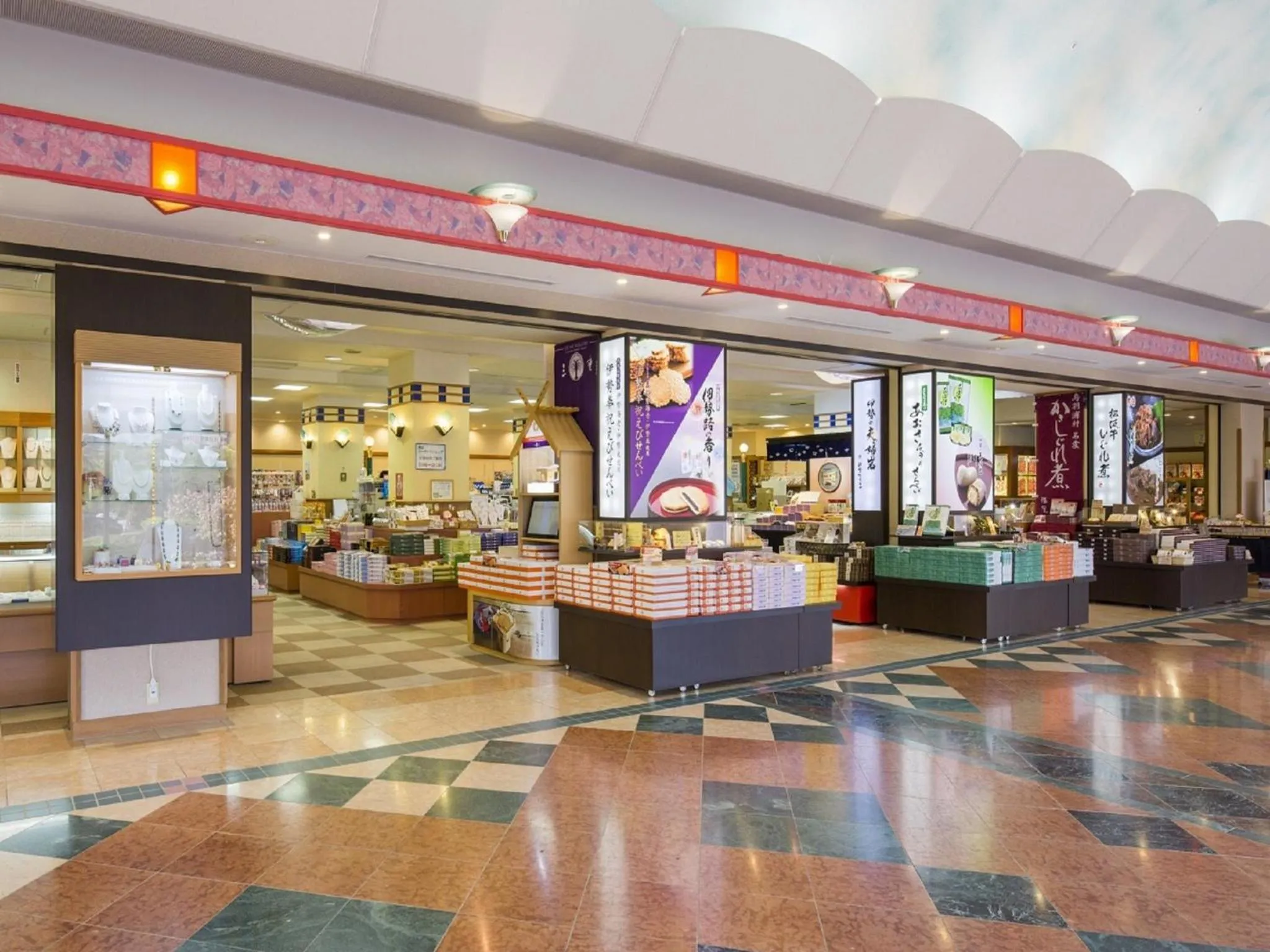 Shopping Area in Toba Seaside Hotel