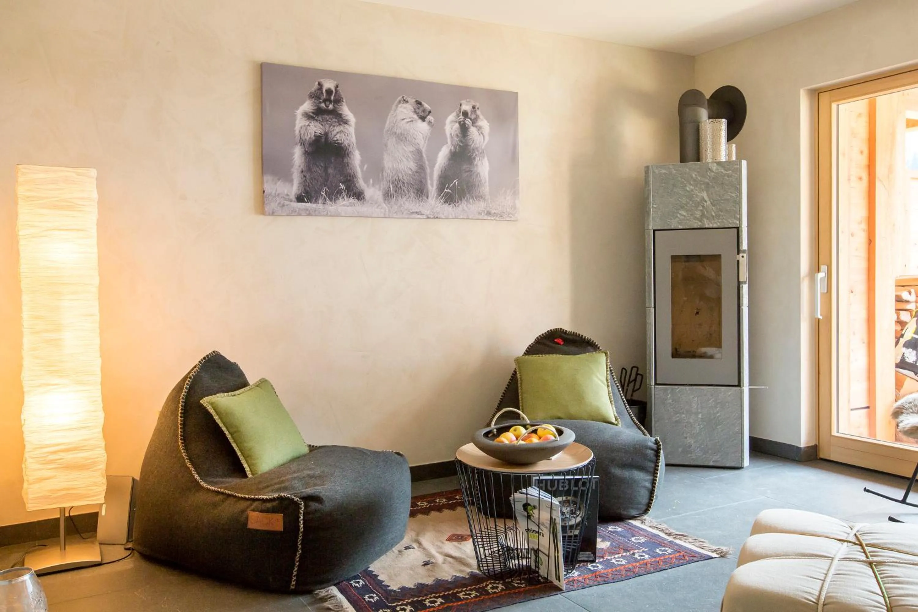 Lobby or reception in A Larze