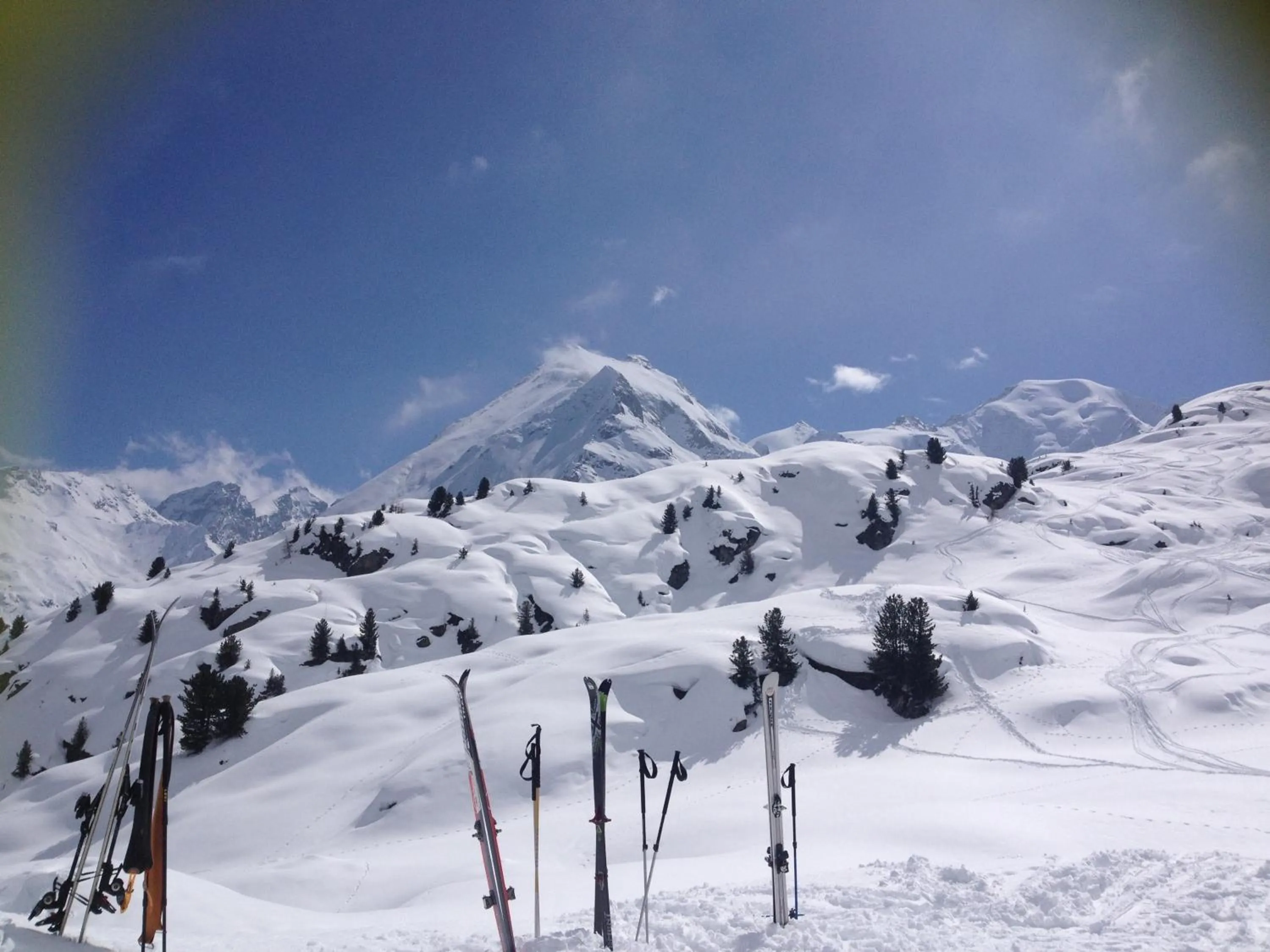 Skiing in A Larze
