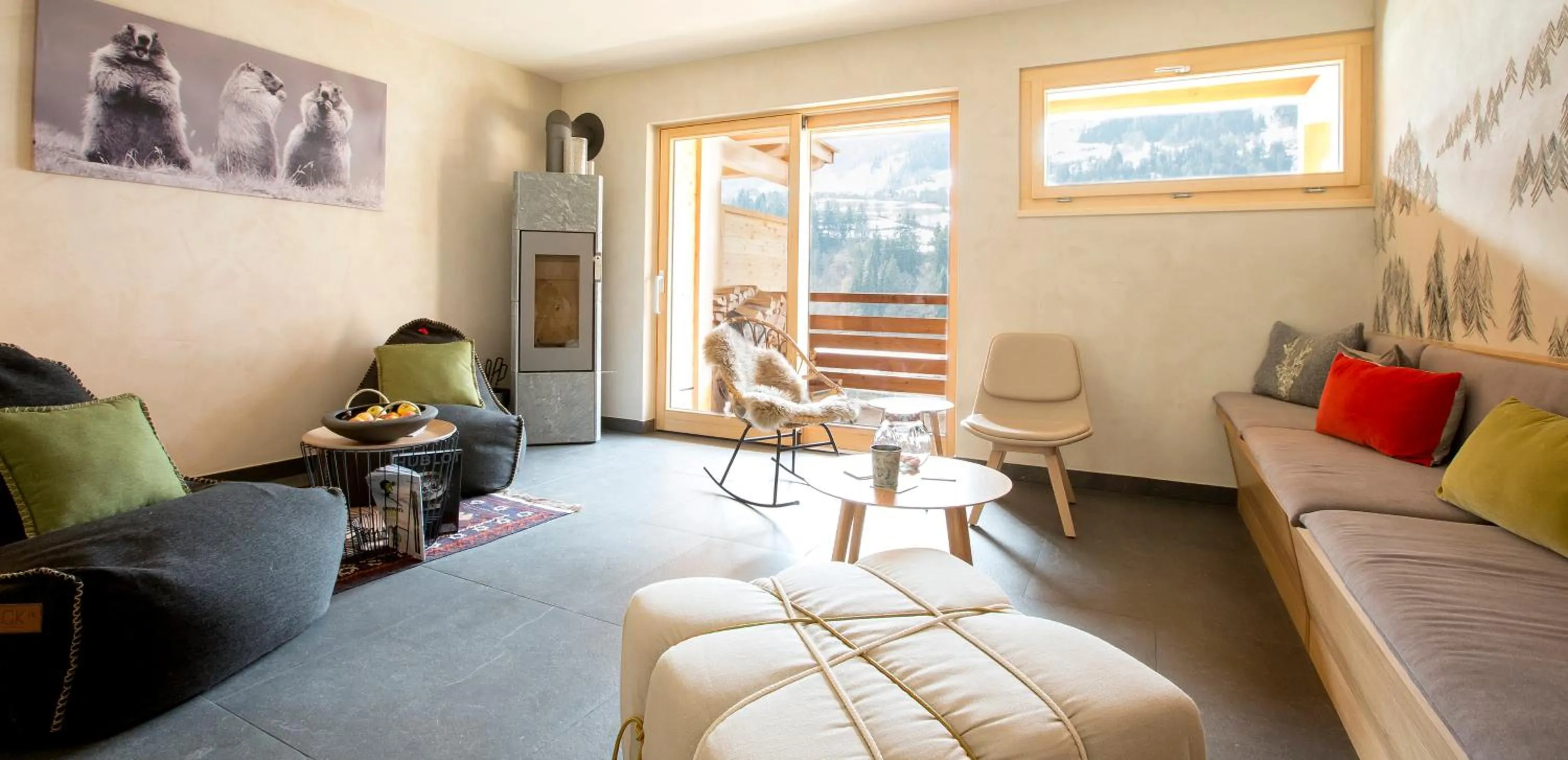 Lobby or reception in A Larze
