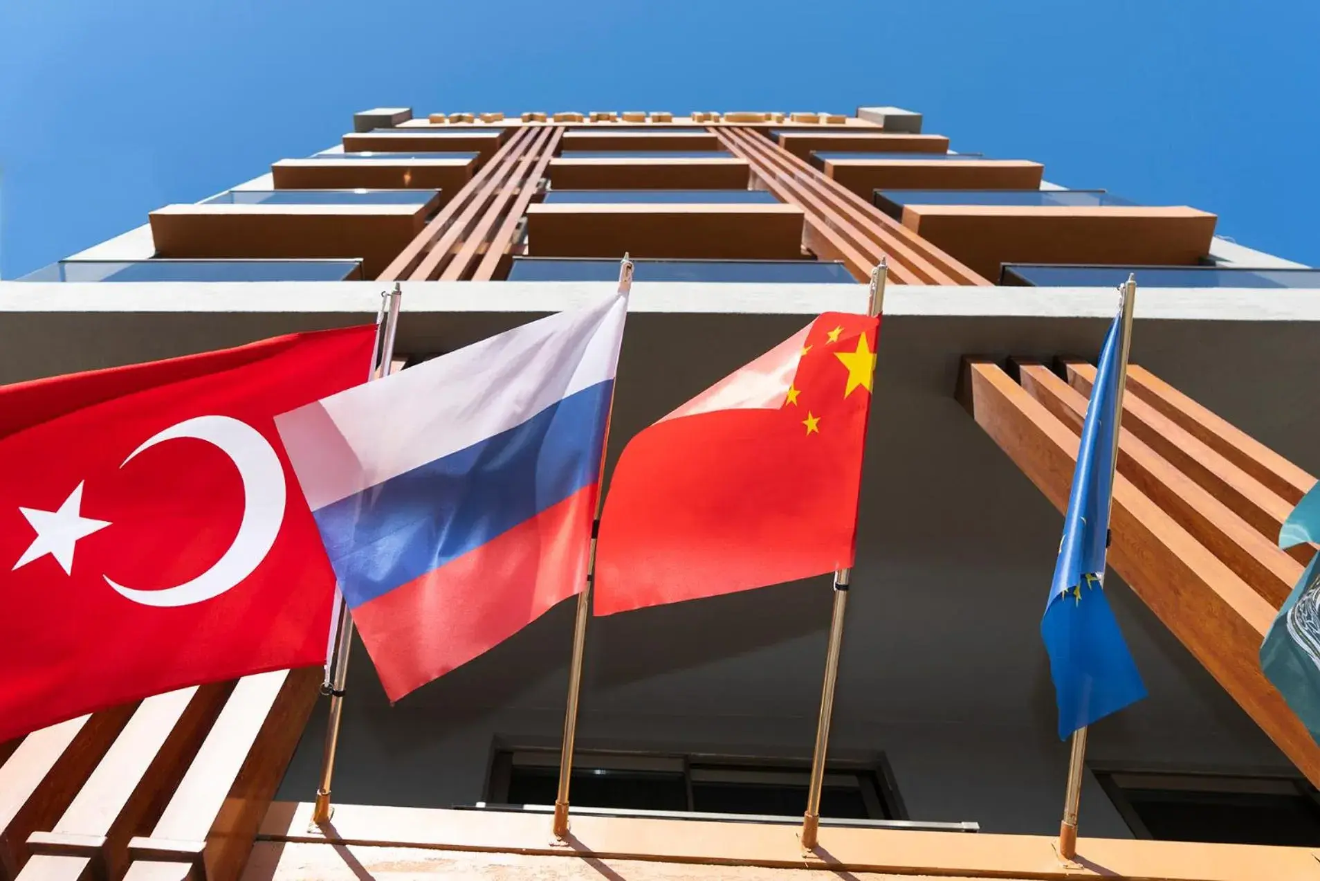 Property building in Sky Kamer Hotel Antalya Property building in Sky Kamer Hotel Antalya