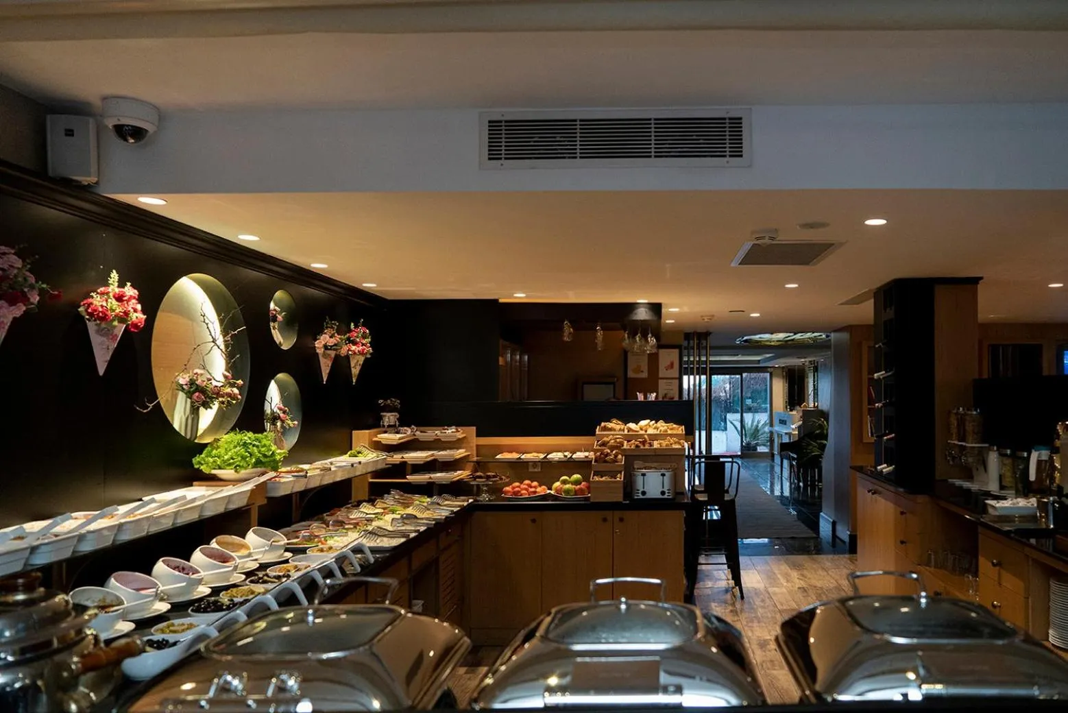 Buffet breakfast in Sky Kamer Hotel Antalya