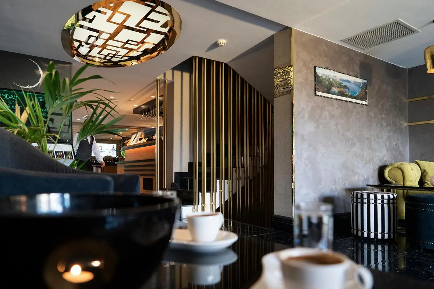 Lounge or bar in Sky Kamer Hotel Antalya Lounge or bar in Sky Kamer Hotel Antalya