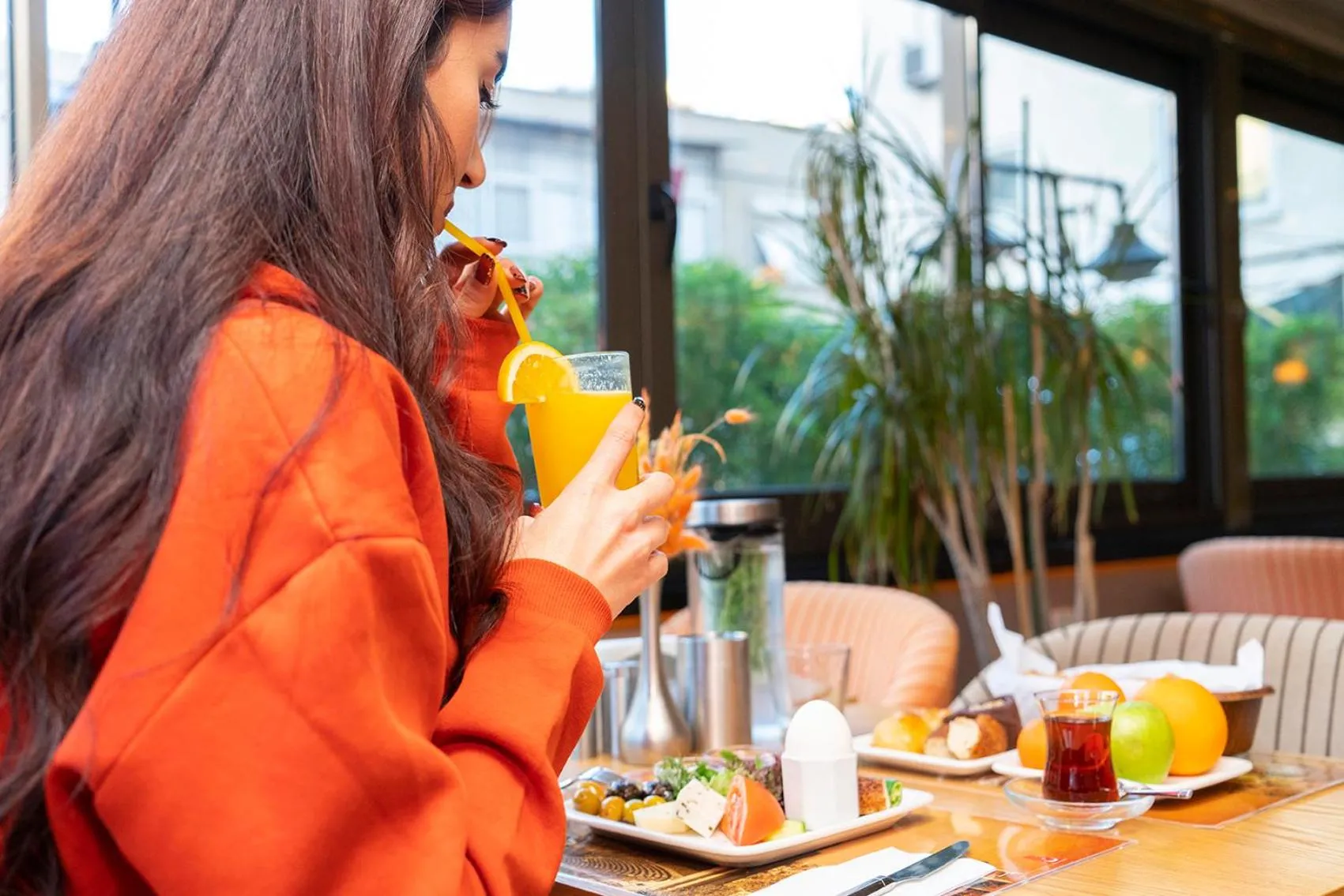 Restaurant/places to eat in Sky Kamer Hotel Antalya