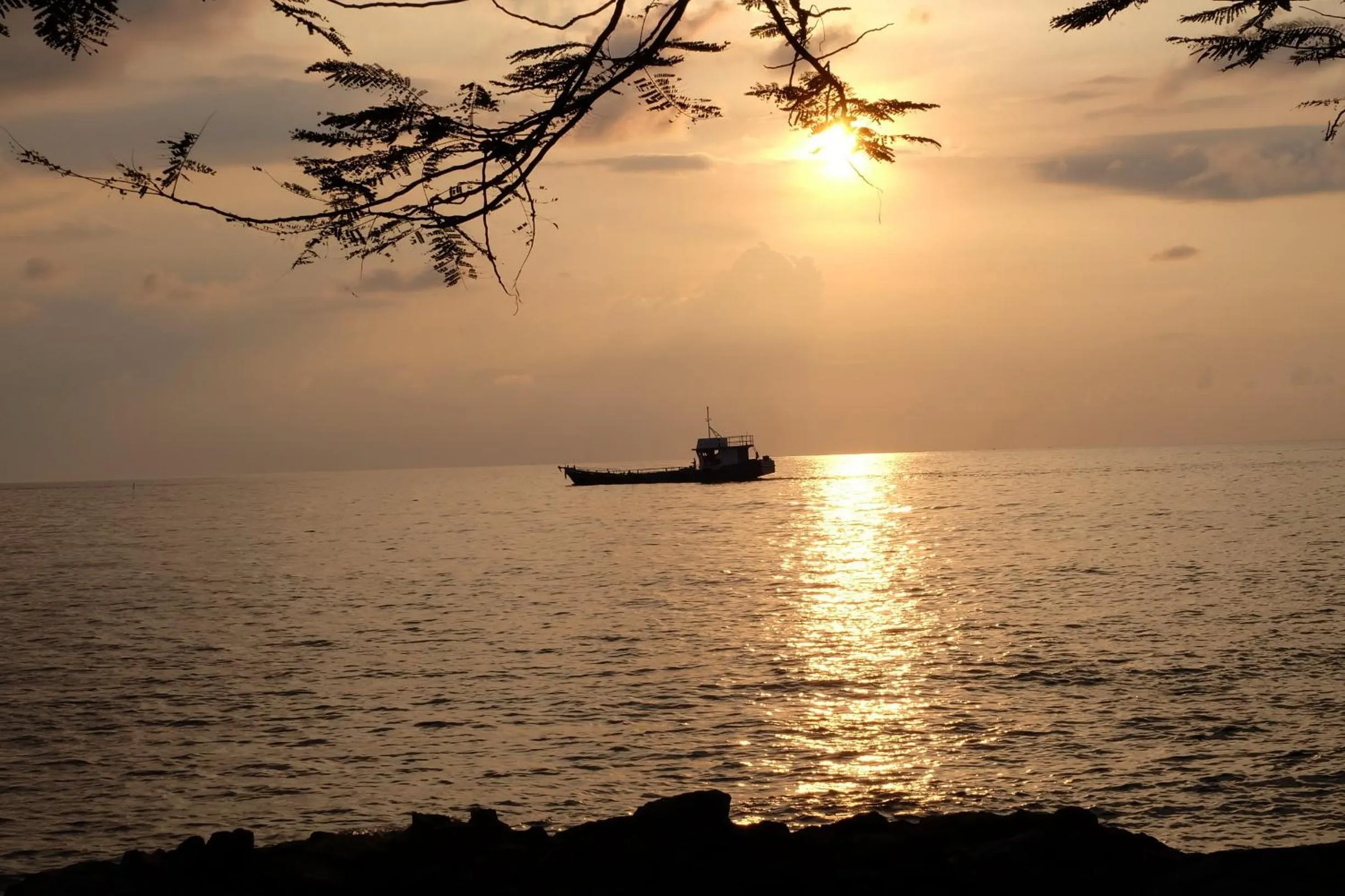 Sunset in The C Samet Beach Resort SHA Plus