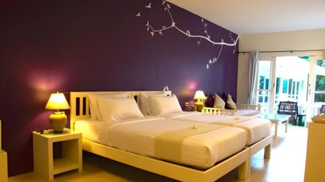 Bedroom, Bed in The C Samet Beach Resort SHA Plus