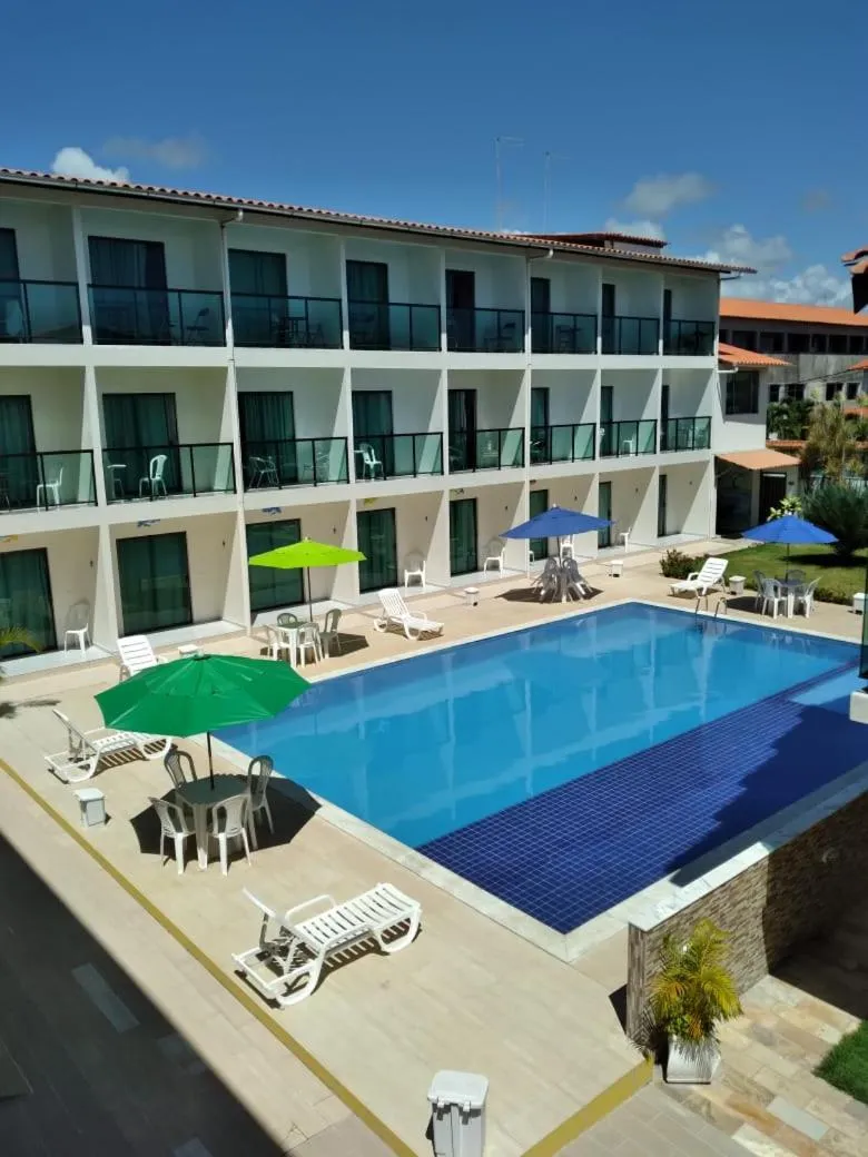 Property building in Pousada Sky Beach Flat