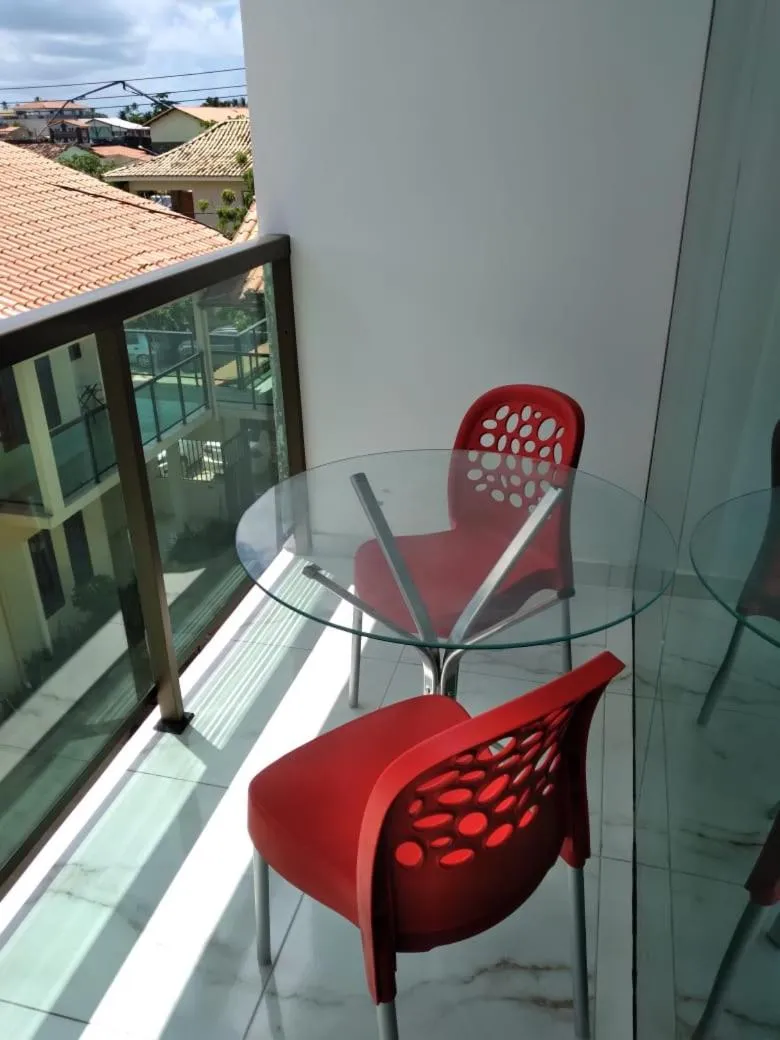 Balcony/Terrace in Pousada Sky Beach Flat