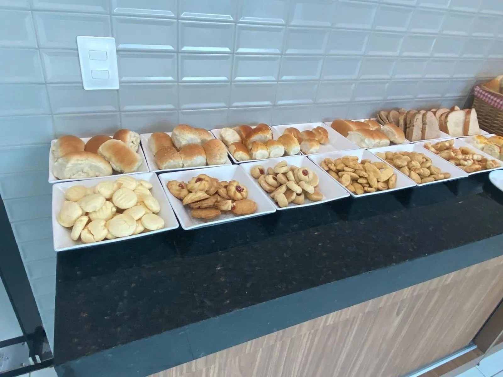 Breakfast in Pousada Sky Beach Flat