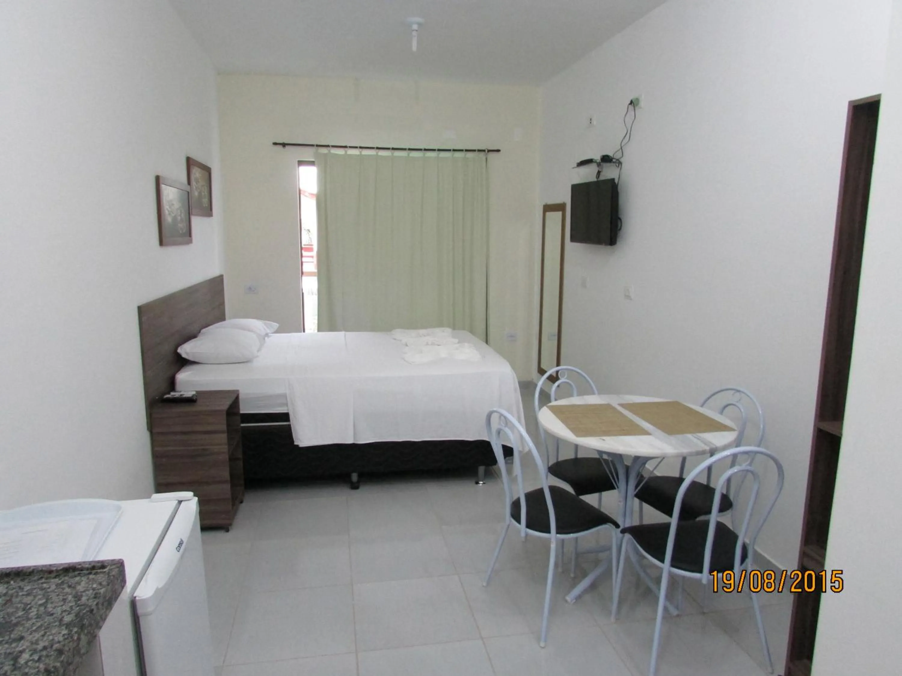 Photo of the whole room, Bed in Pousada Sky Beach Flat