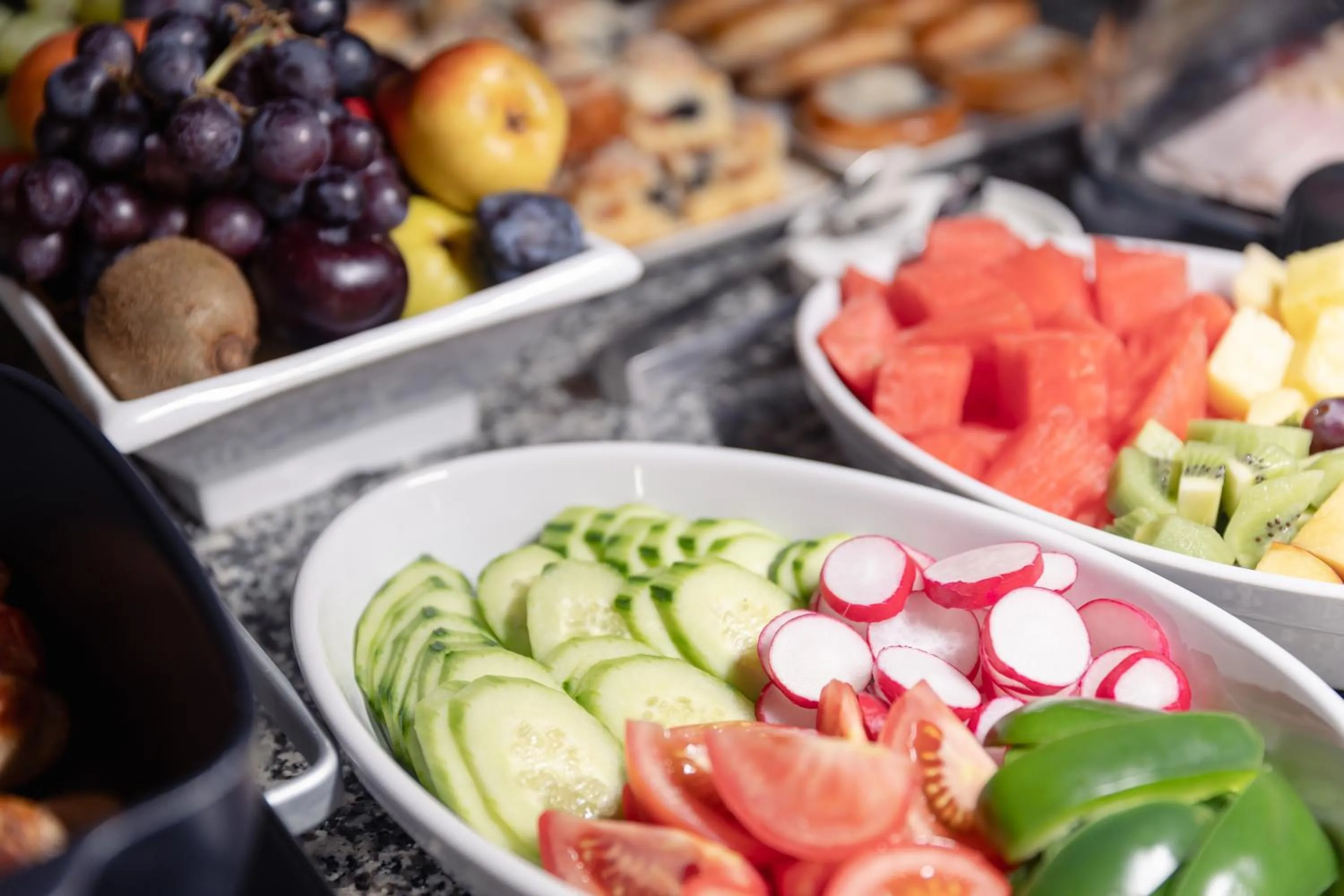 Buffet breakfast in Hotel Friuli