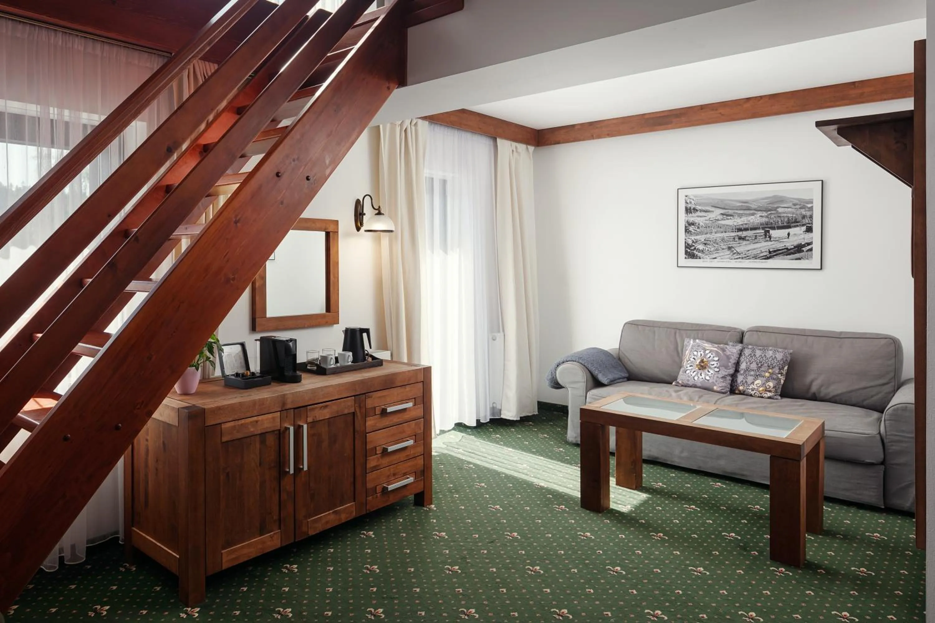 Living room in Hotel Friuli