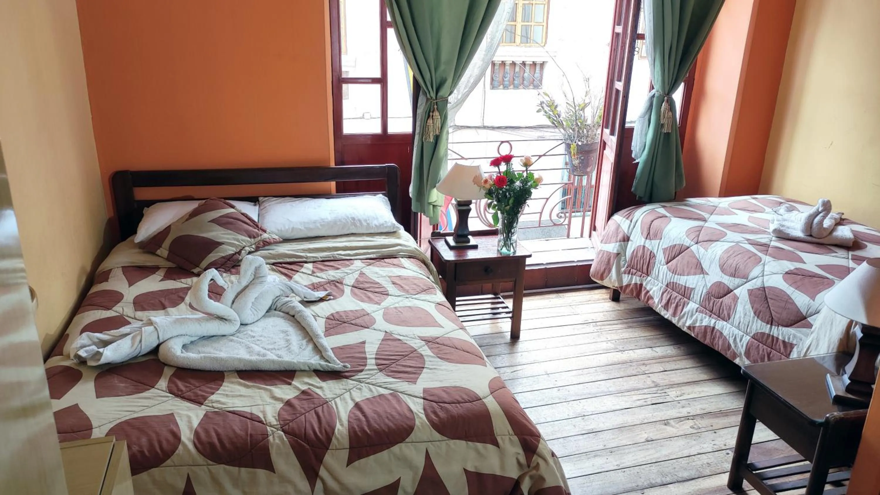 Balcony/Terrace, Bed in La Posada Colonial