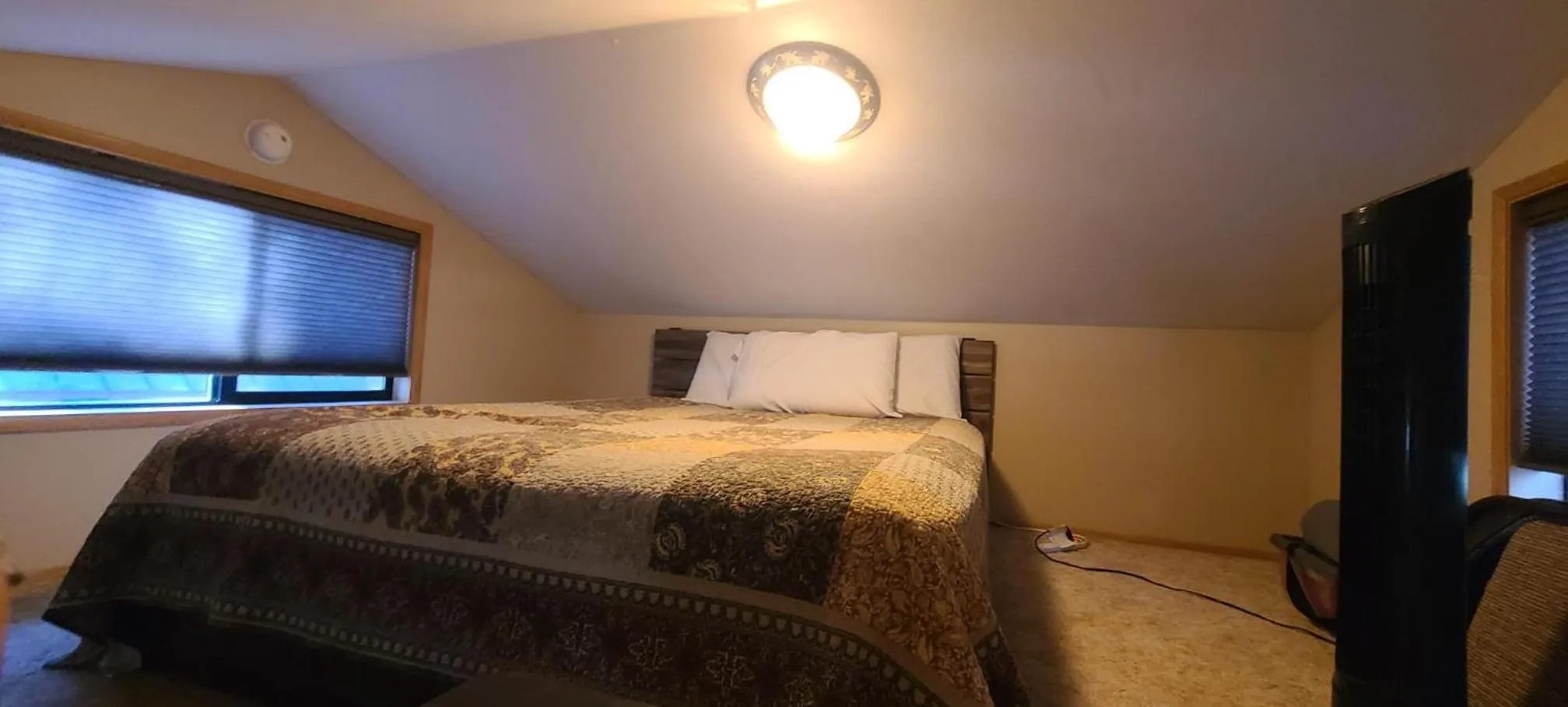 Bed in Cold Springs Resort