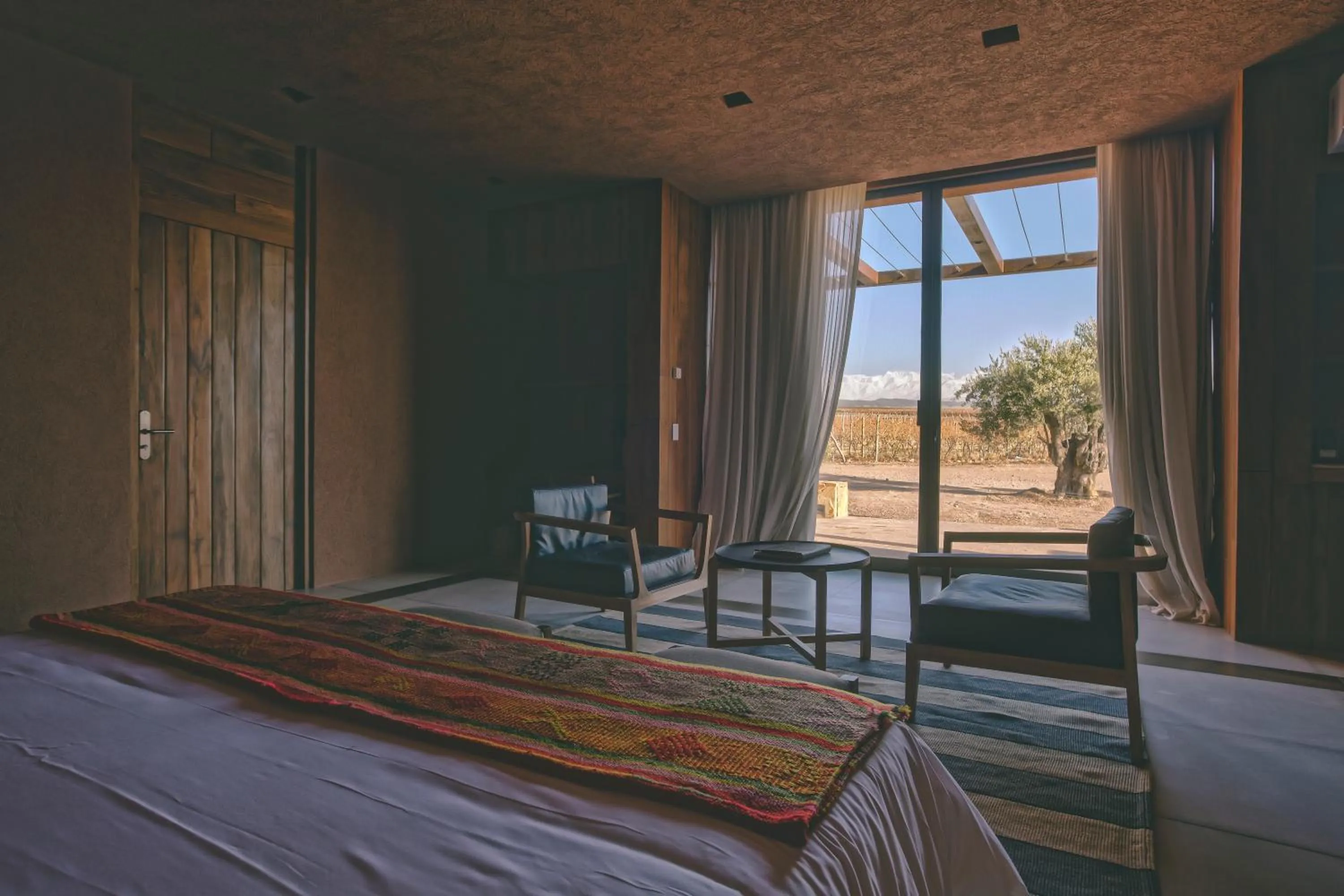 Bed in Rosell Boher Winery Lodge & Spa