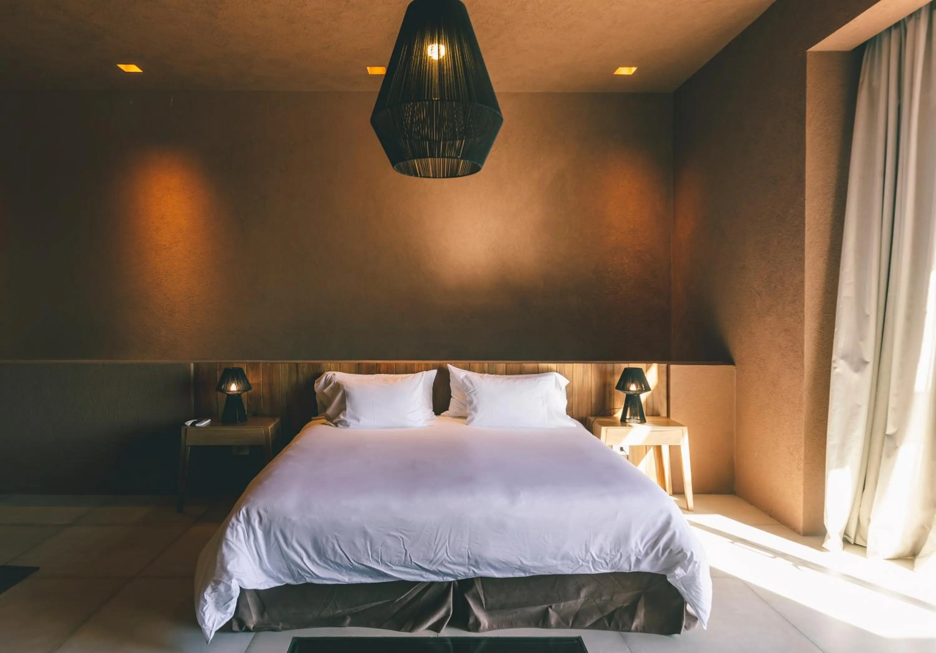 Bed in Rosell Boher Winery Lodge & Spa