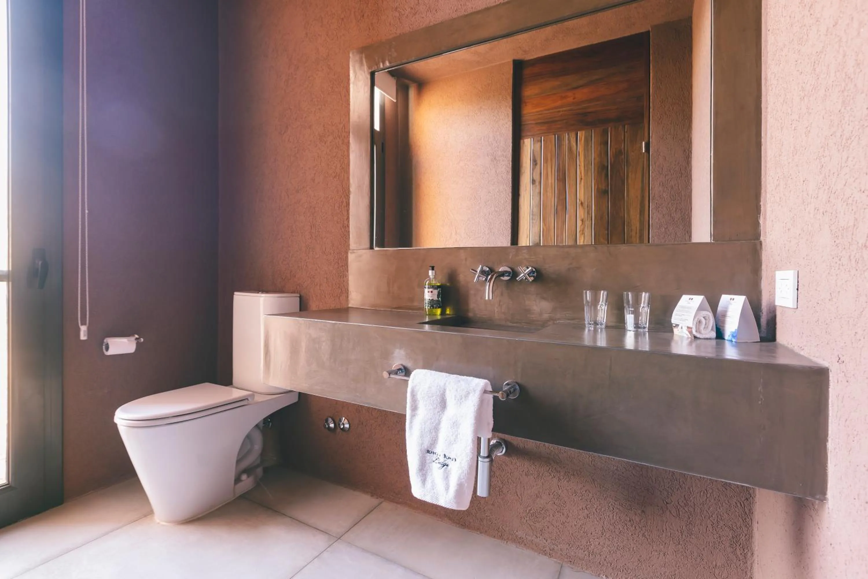 Toilet in Rosell Boher Winery Lodge & Spa