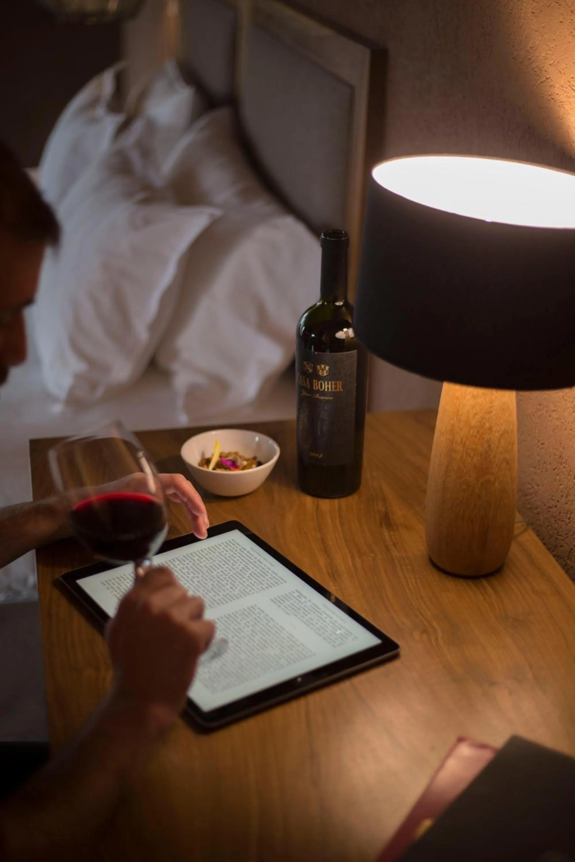 Bed in Rosell Boher Winery Lodge & Spa