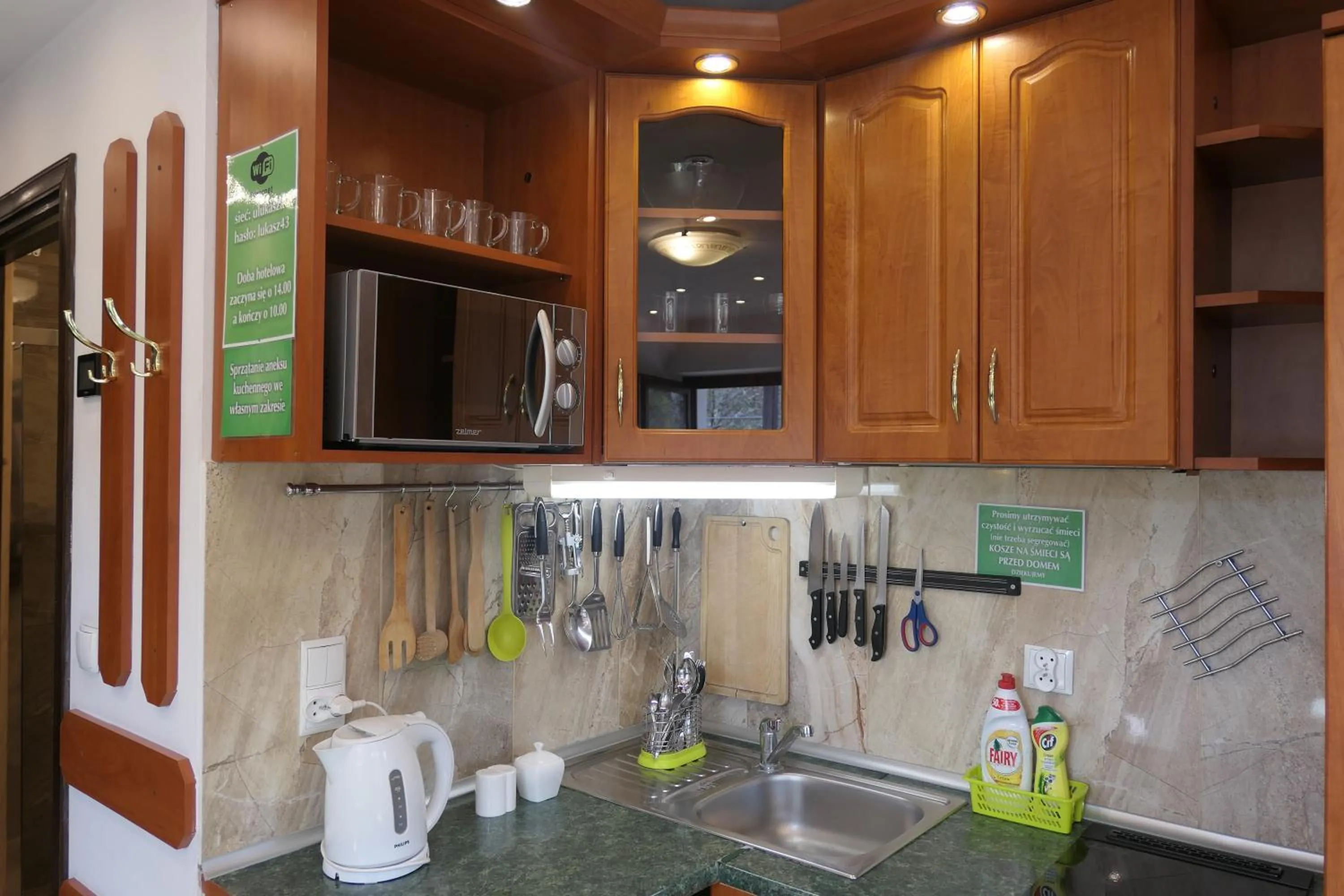 Coffee/tea facilities in Apartamenty u Łukasza
