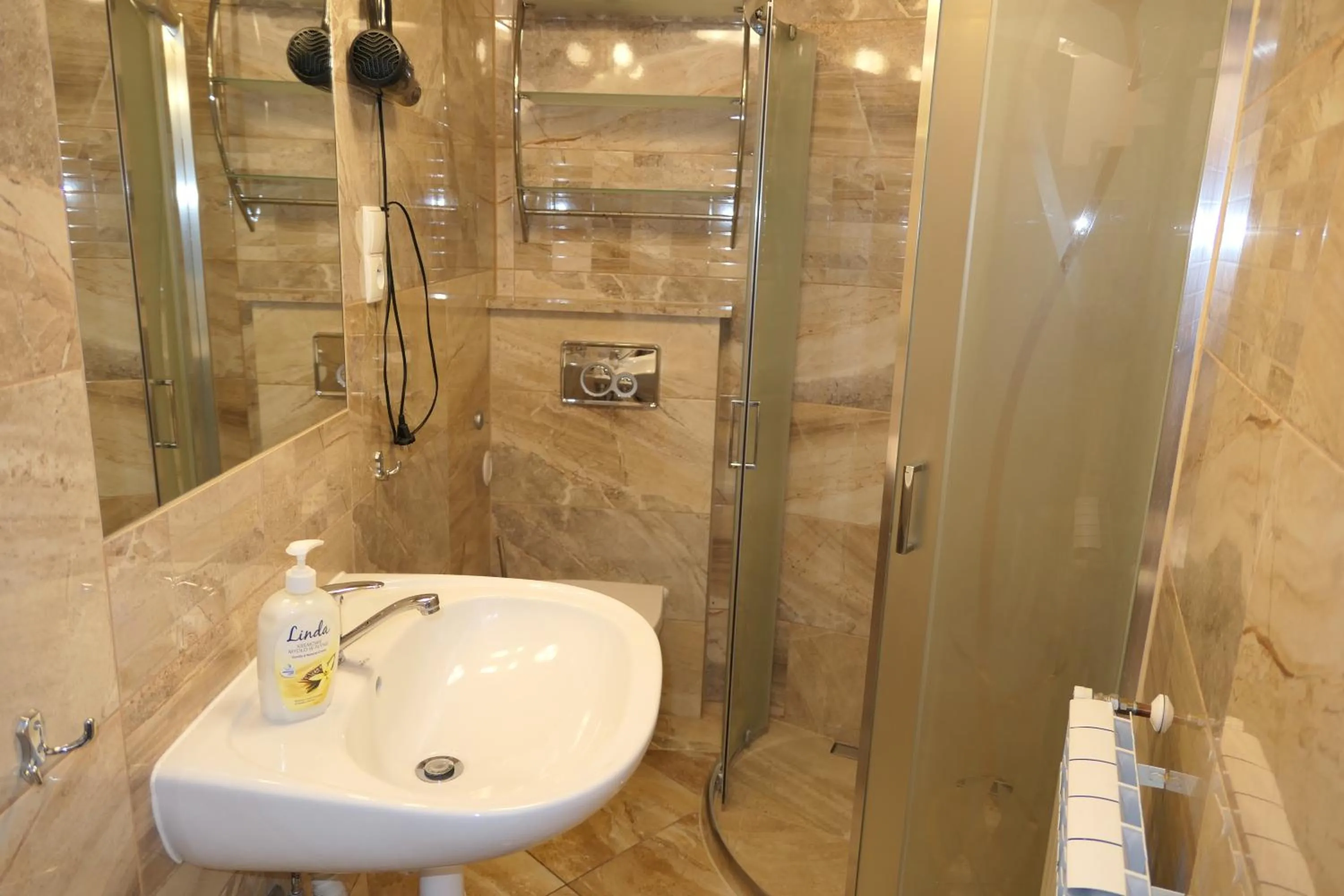 Shower in Apartamenty u Łukasza