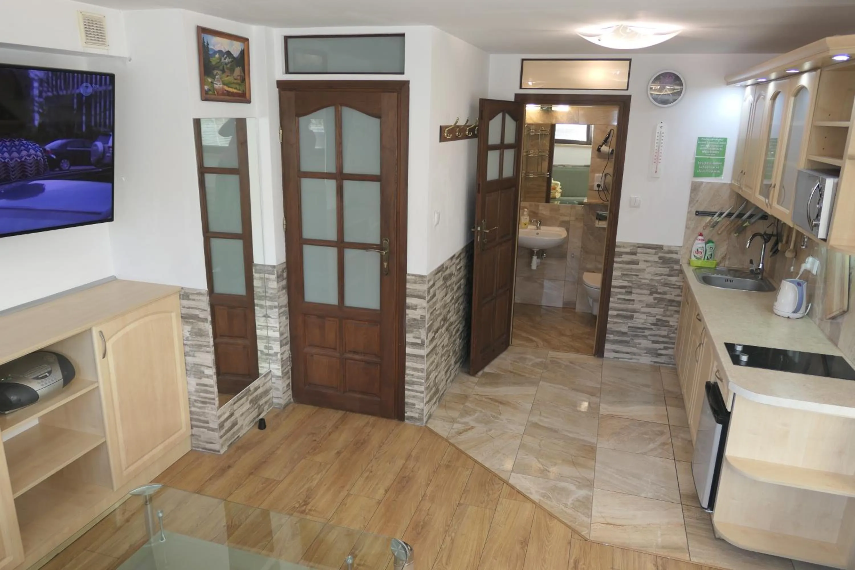 Shower in Apartamenty u Łukasza