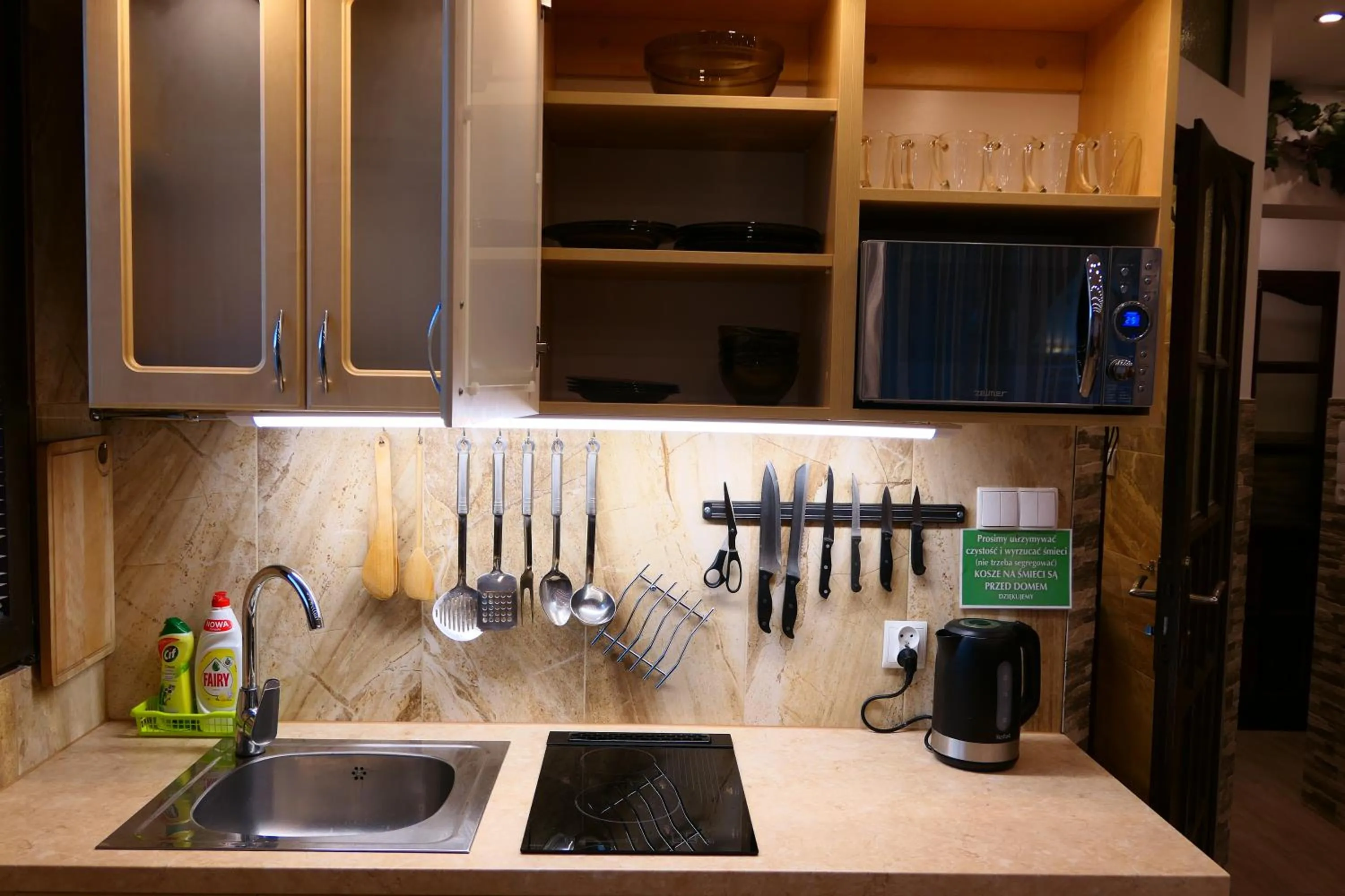 Coffee/tea facilities in Apartamenty u Łukasza