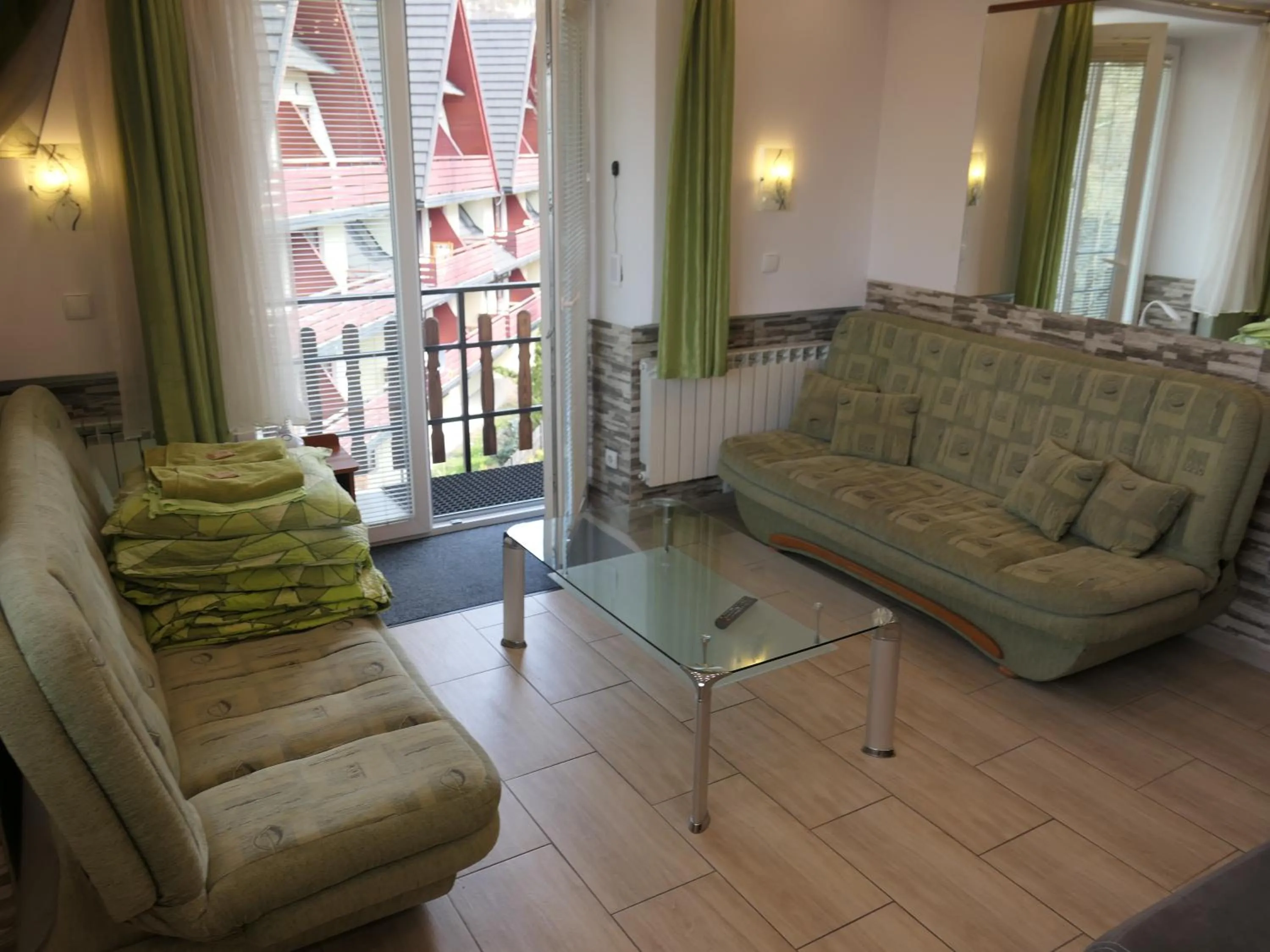 Balcony/Terrace in Apartamenty u Łukasza