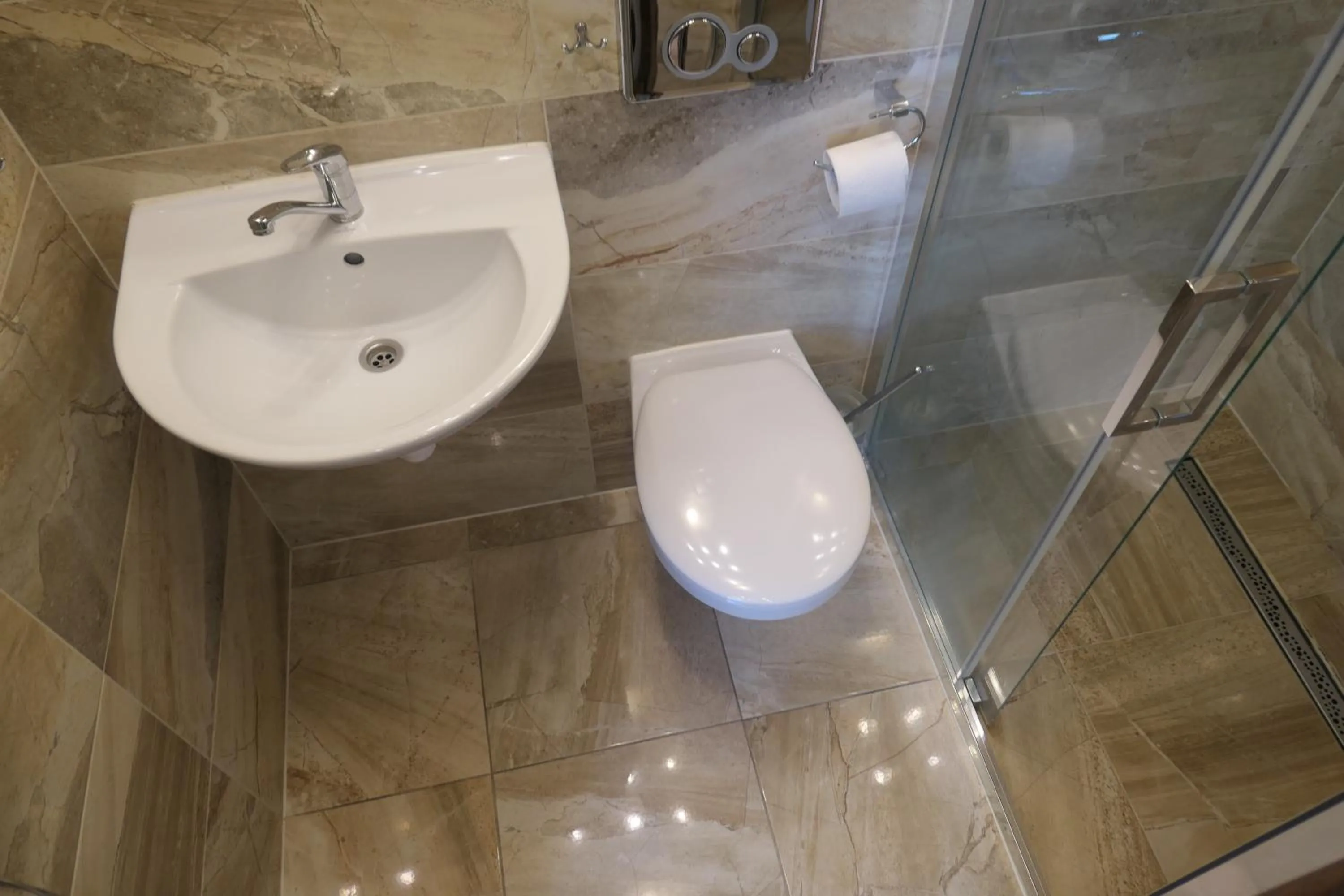 Shower in Apartamenty u Łukasza