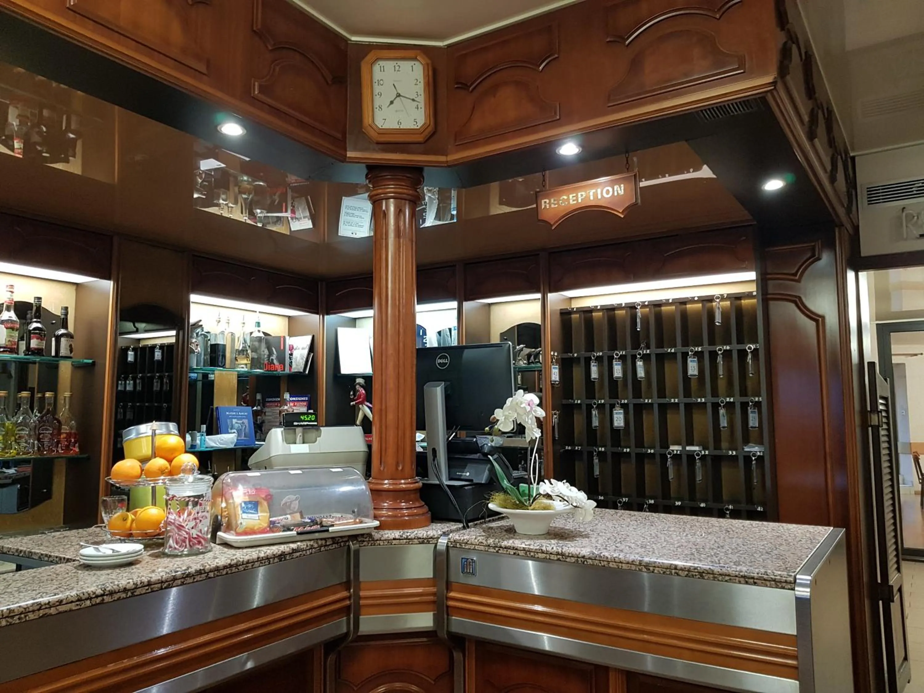 Lobby or reception in Hotel le Dauphin