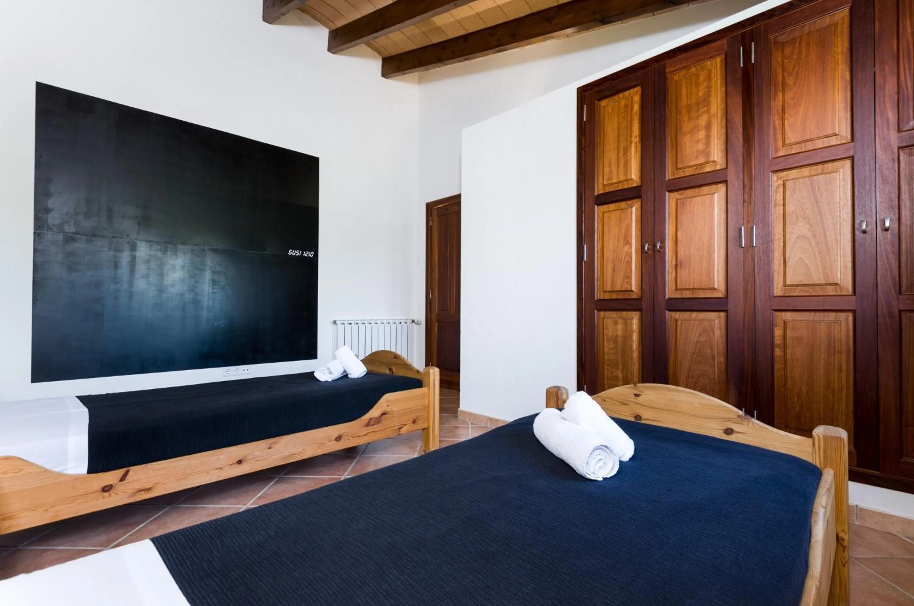 Bedroom, Bed in Sa Resclosa